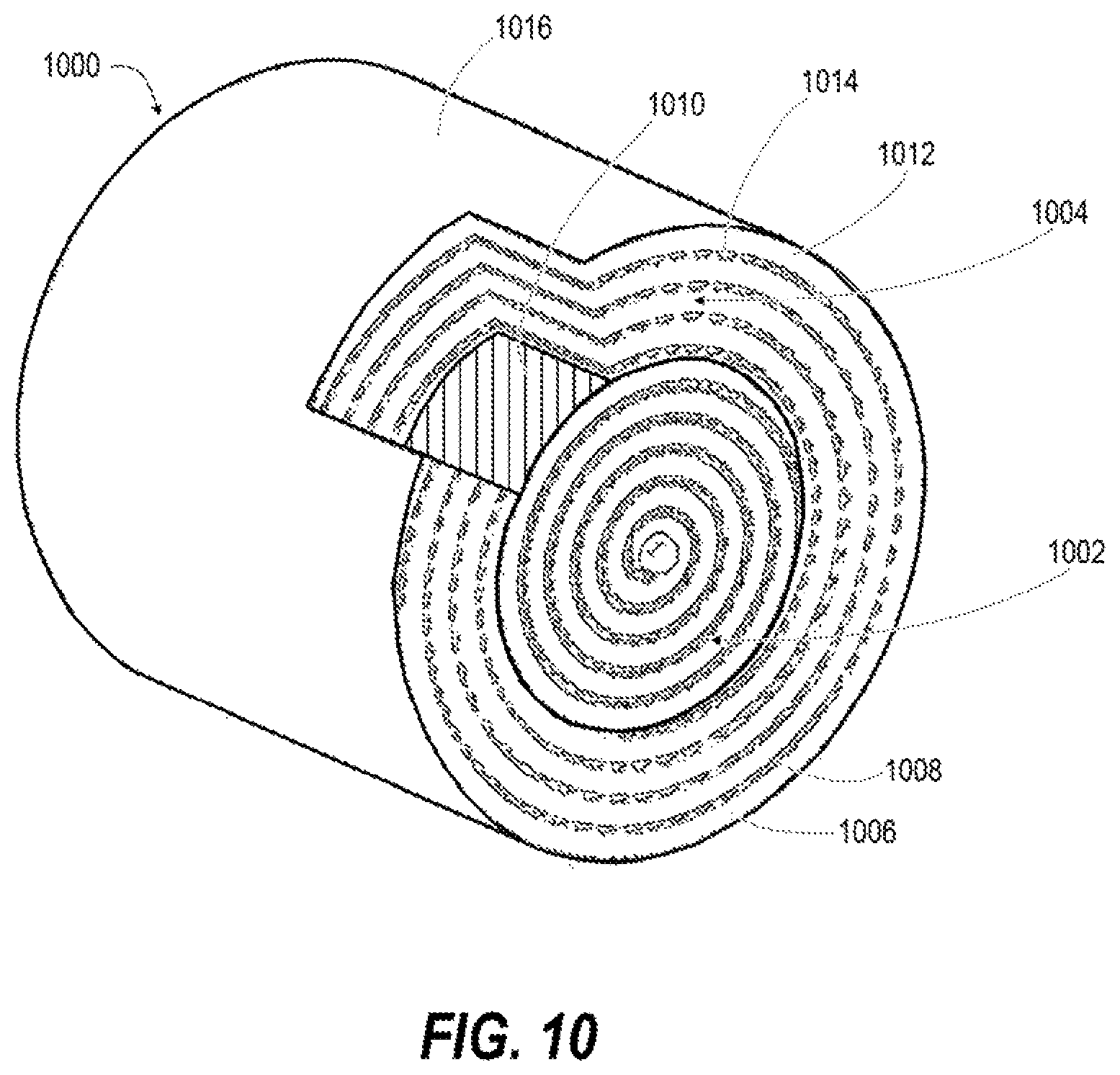 Patent US12320471 Figure 10 – Cryogenic flux capacitor for solid-state storage and on-demand supply of fluid commodities