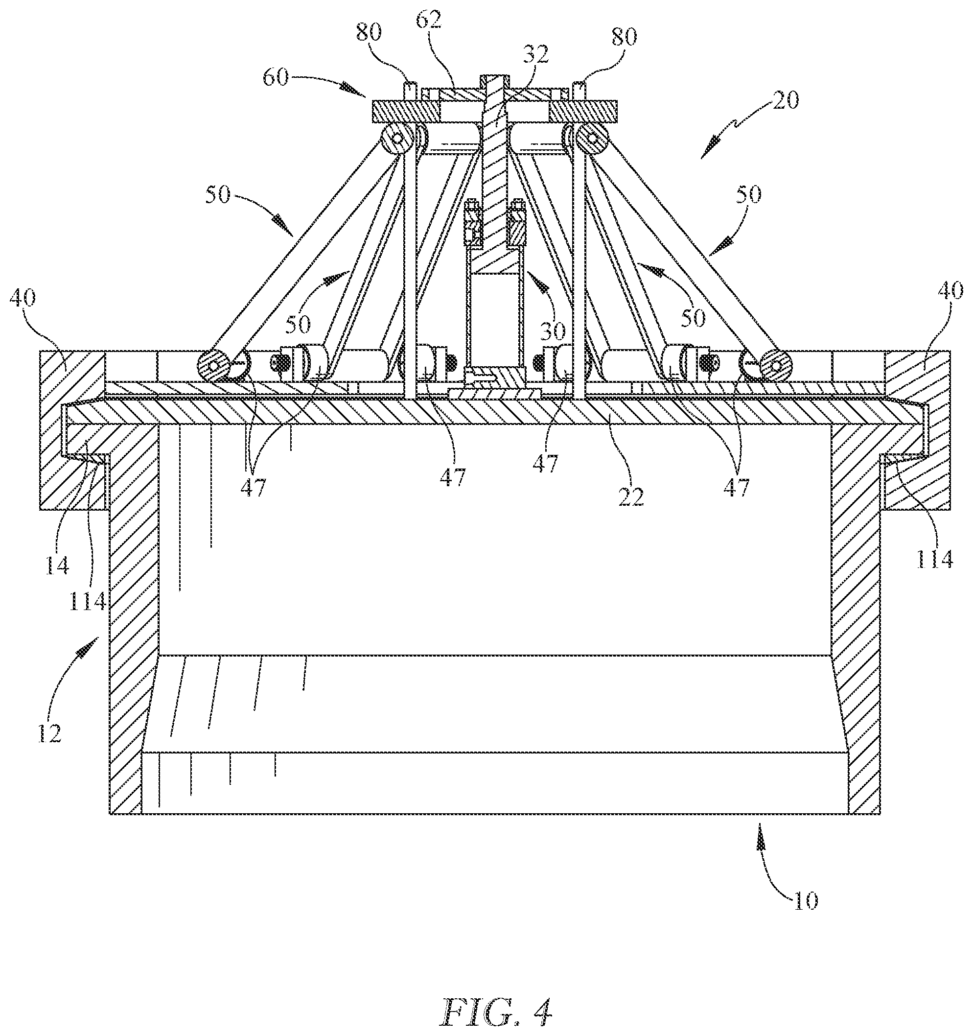 Patent US12320473 Figure 4 – Cap for a pressure vessel