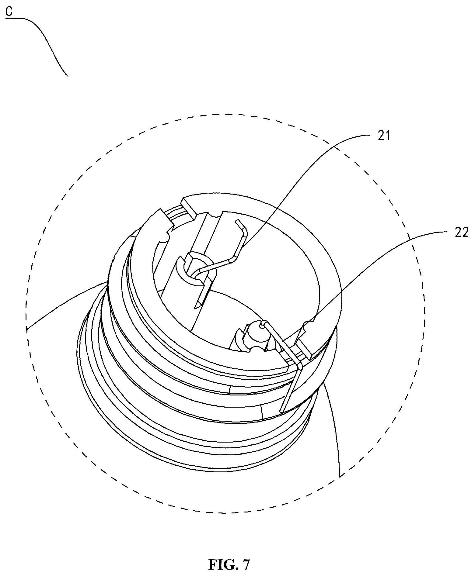 Patent US12320475 Figure 7 – Bulb structure