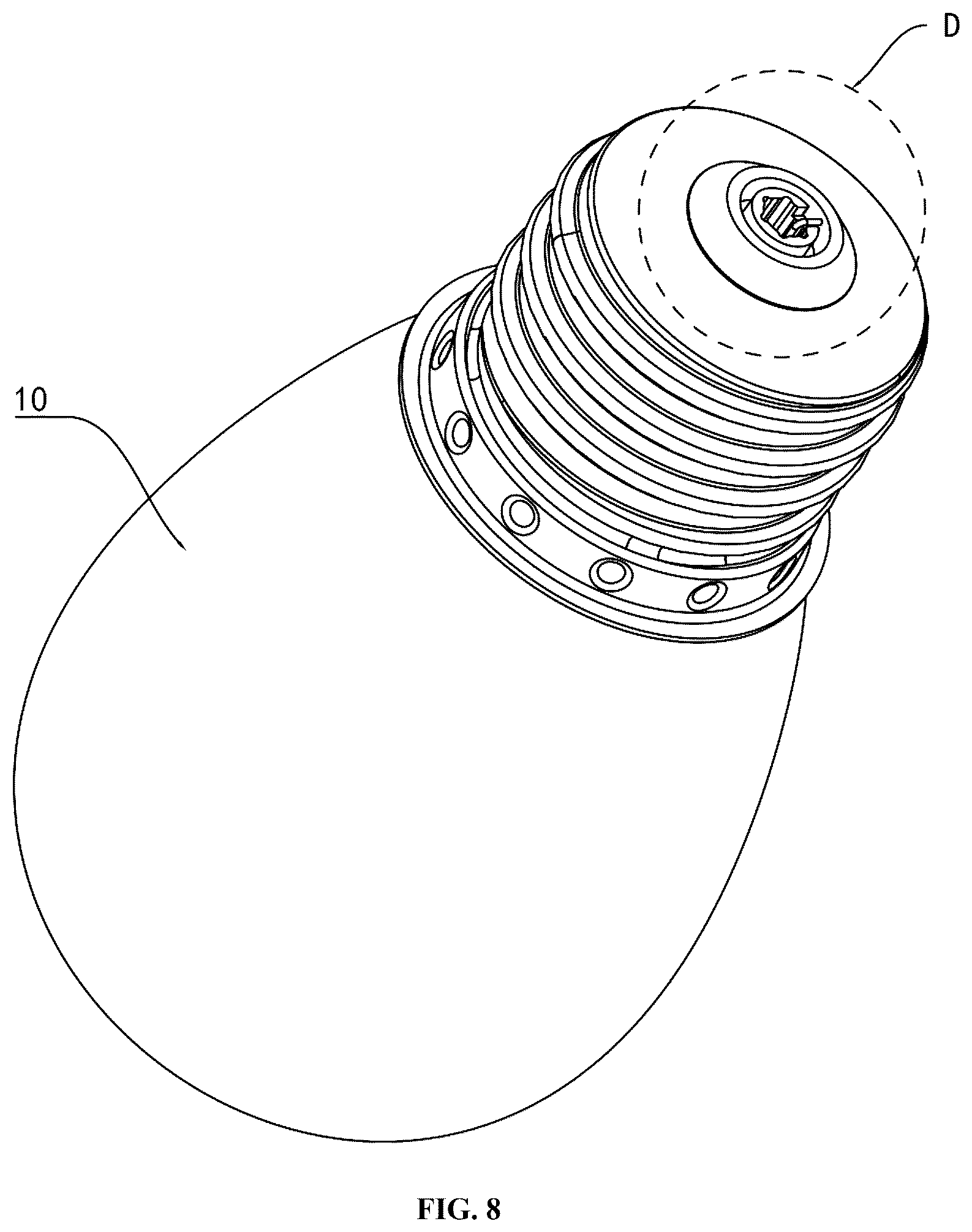 Patent US12320475 Figure 8 – Bulb structure