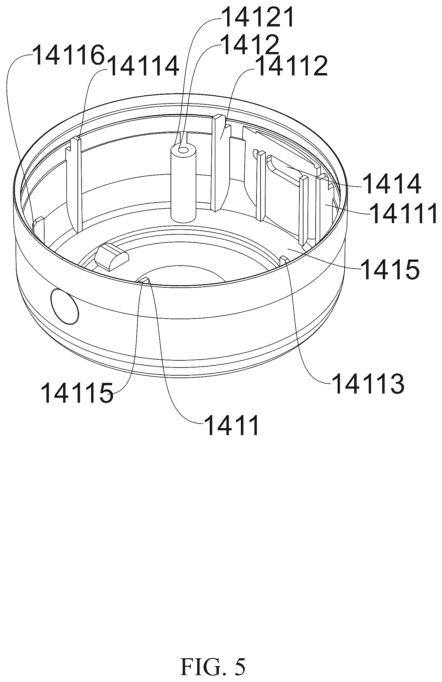 Patent US12320476 Figure 5 – Detachable led lamp device