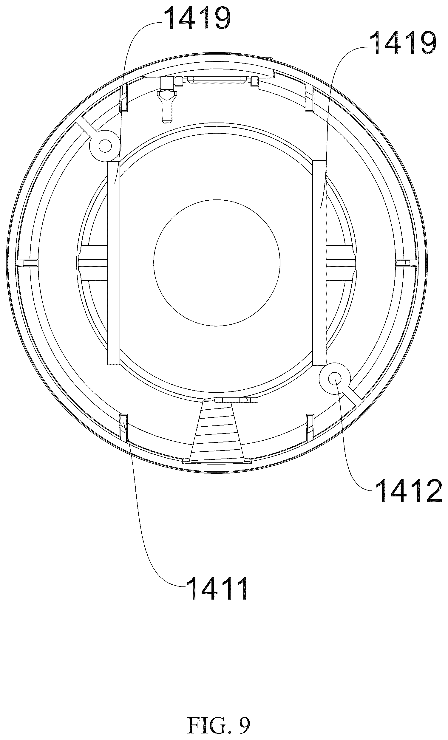 Patent US12320476 Figure 9 – Detachable led lamp device