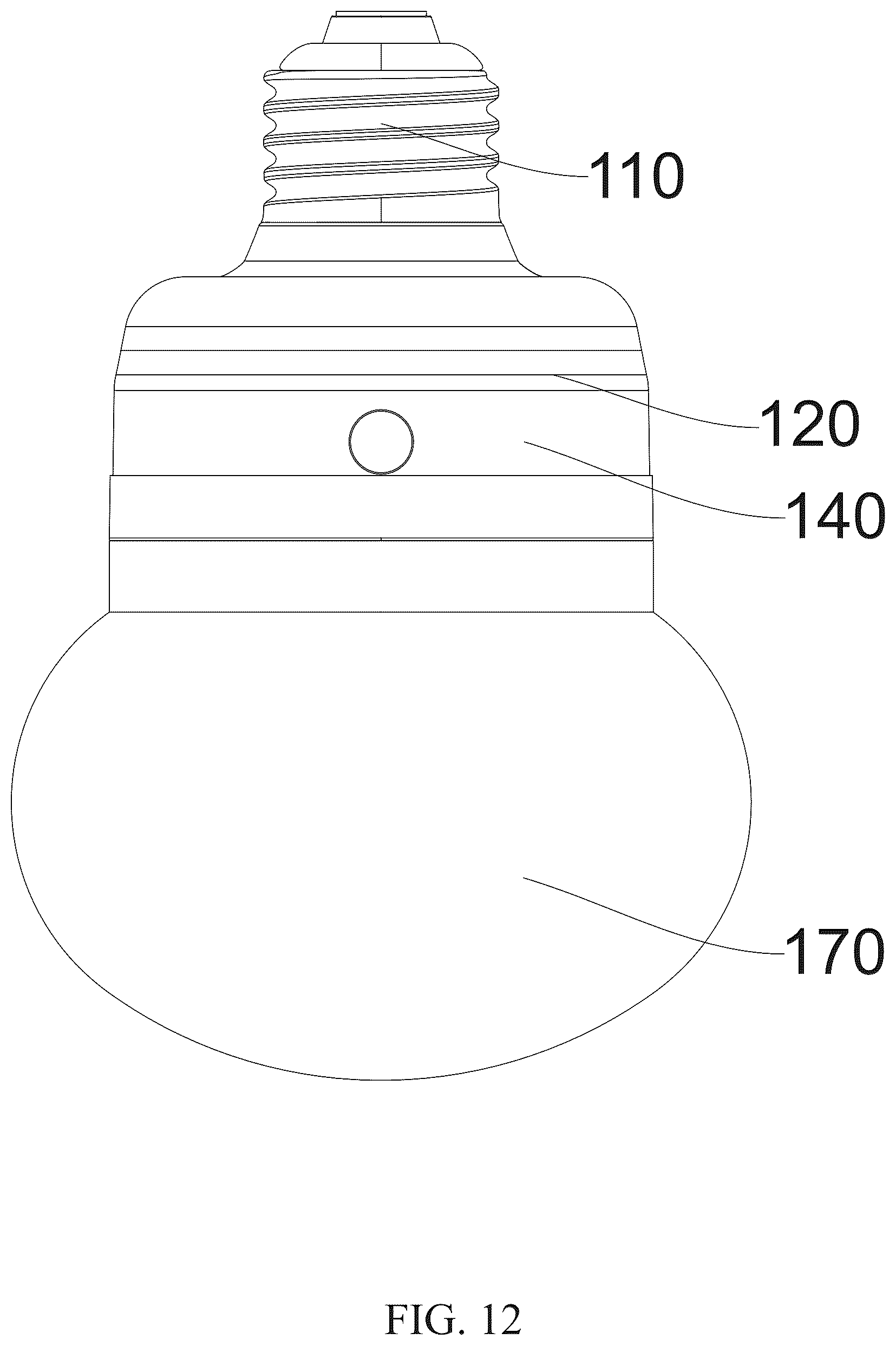 Patent US12320476 Figure 12 – Detachable led lamp device