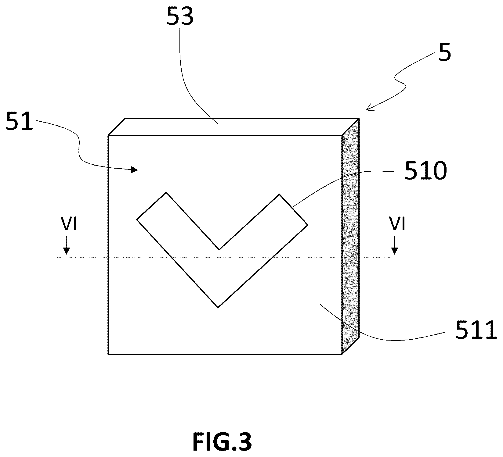 Patent US12320486 Figure 3 – Light module including an element with variable light transmission rate