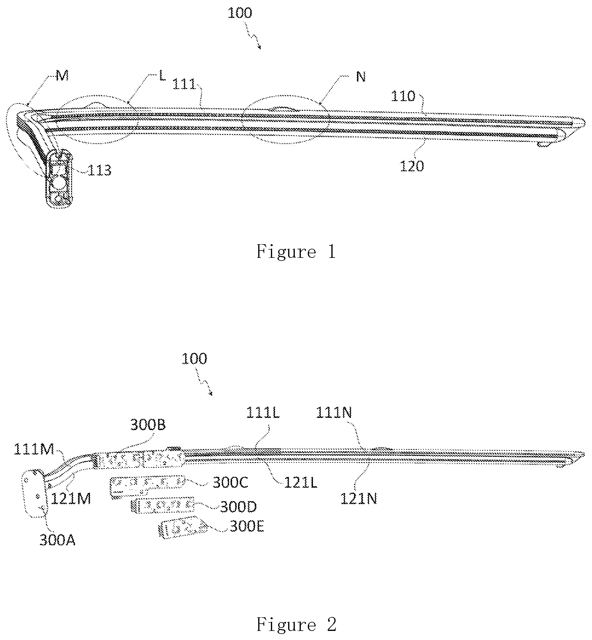 Patent US12320488 — Light guiding device, vehicle lamp and vehicle — Figure 1