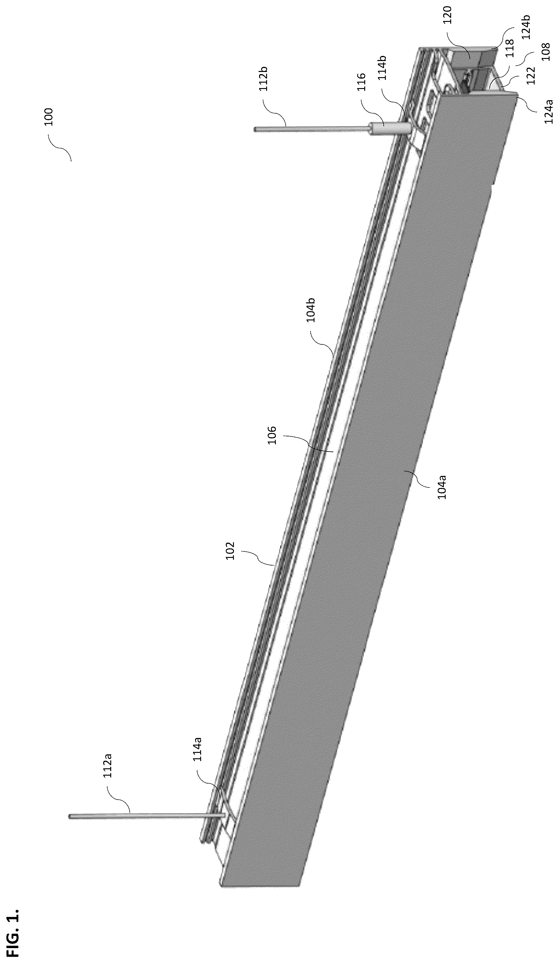 Patent US12320492 Figure 1 – Lighting fixture systems