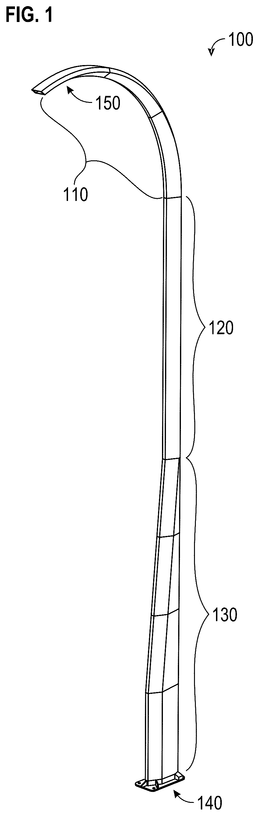 Patent US12320495 Figure 1 – Multi-functional streetlight