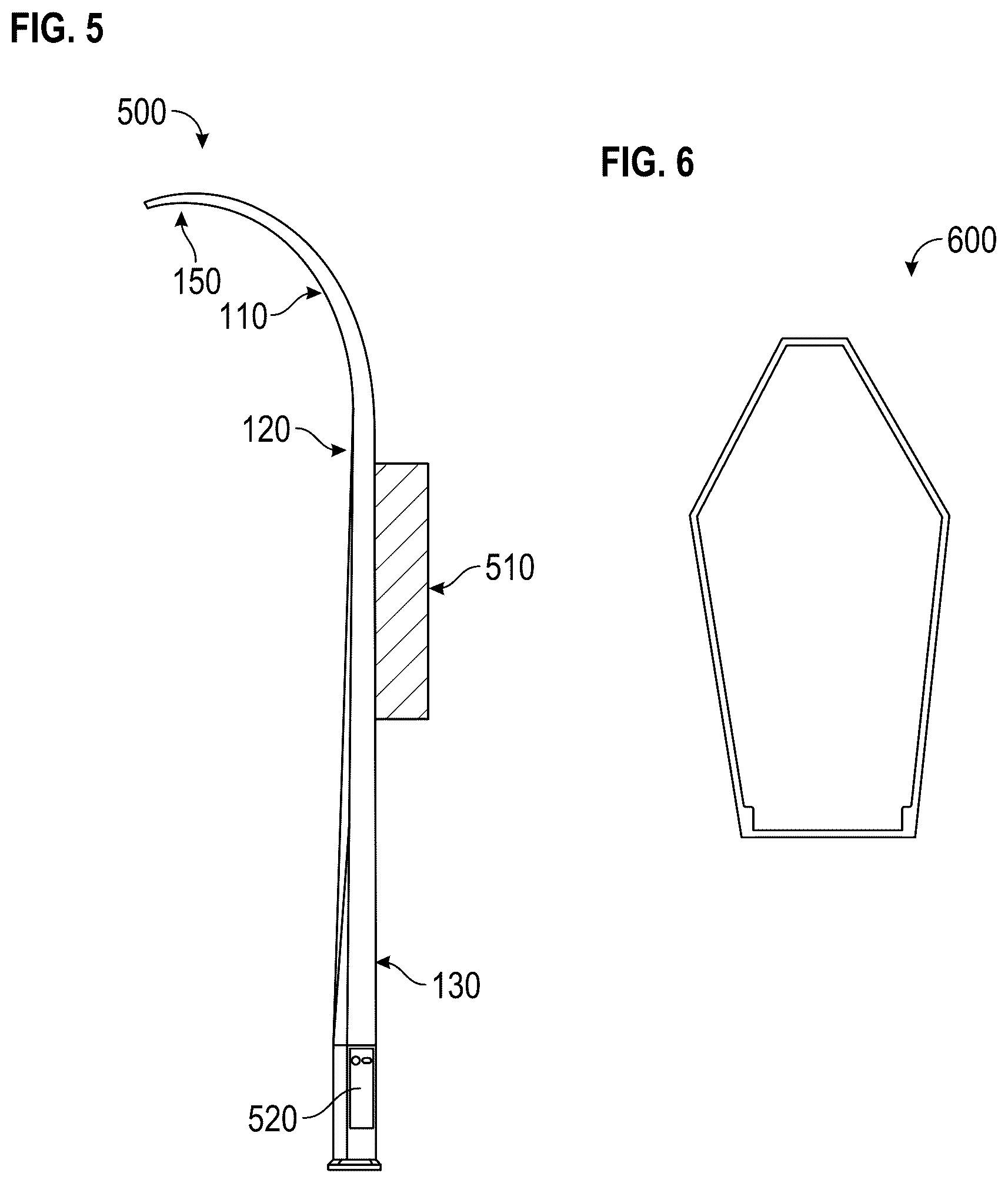 Patent US12320495 Figure 5 – Multi-functional streetlight