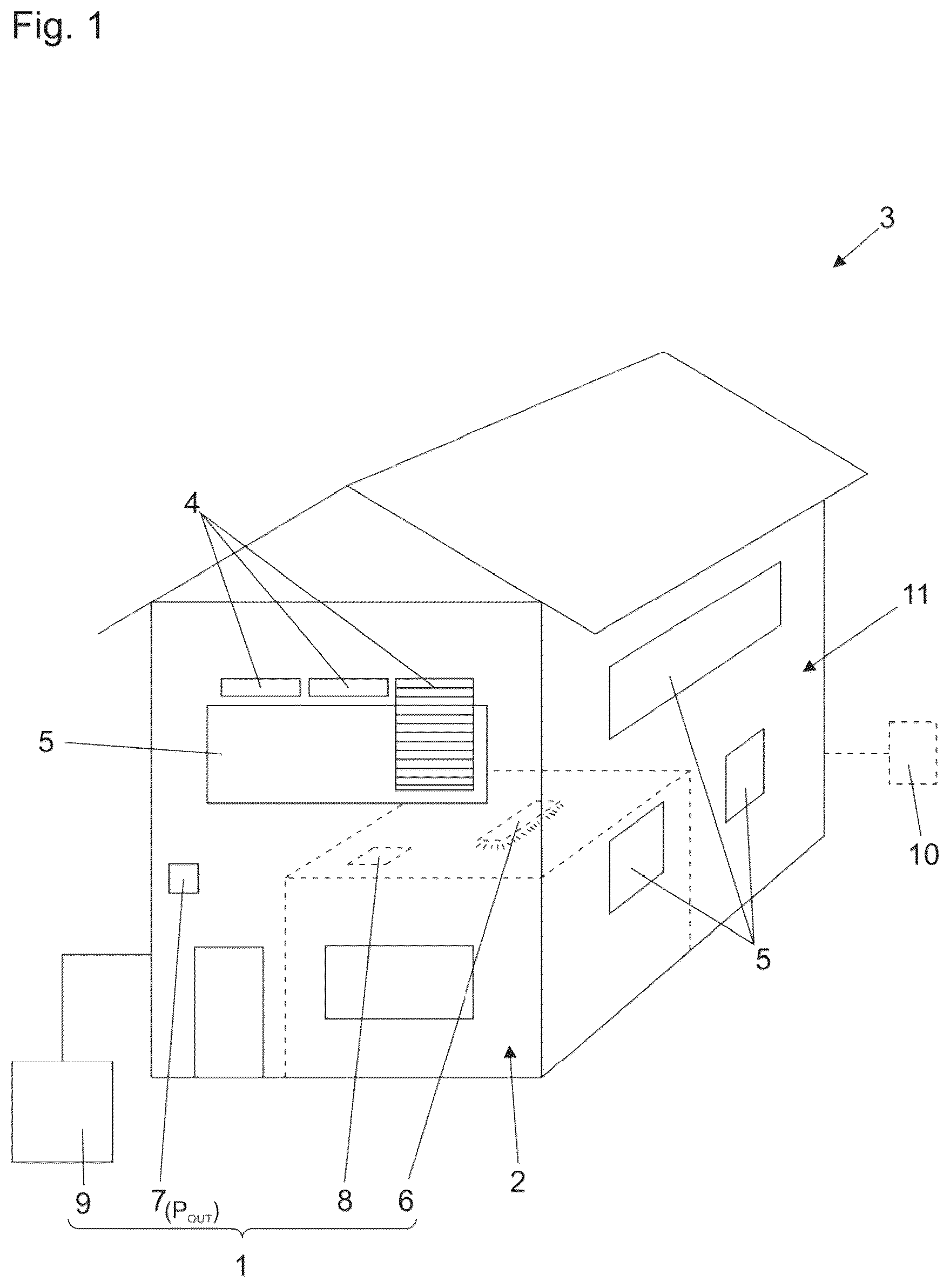 Patent US12320496 Figure 1 – Shading and illumination system