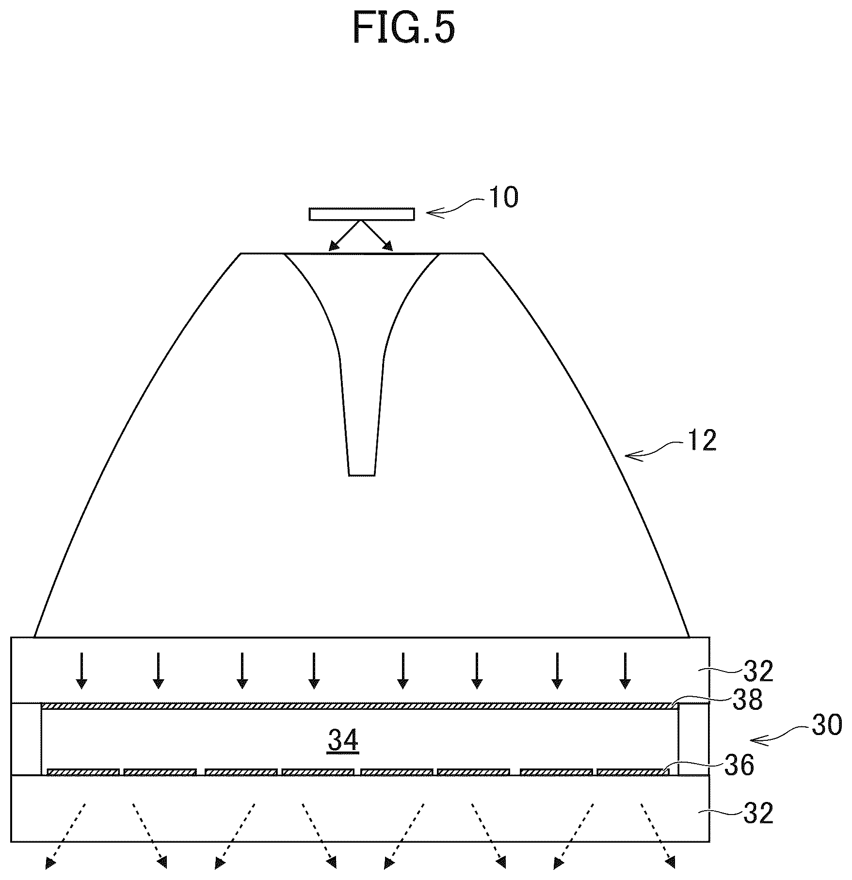 Patent US12320497 Figure 5 – Lighting device