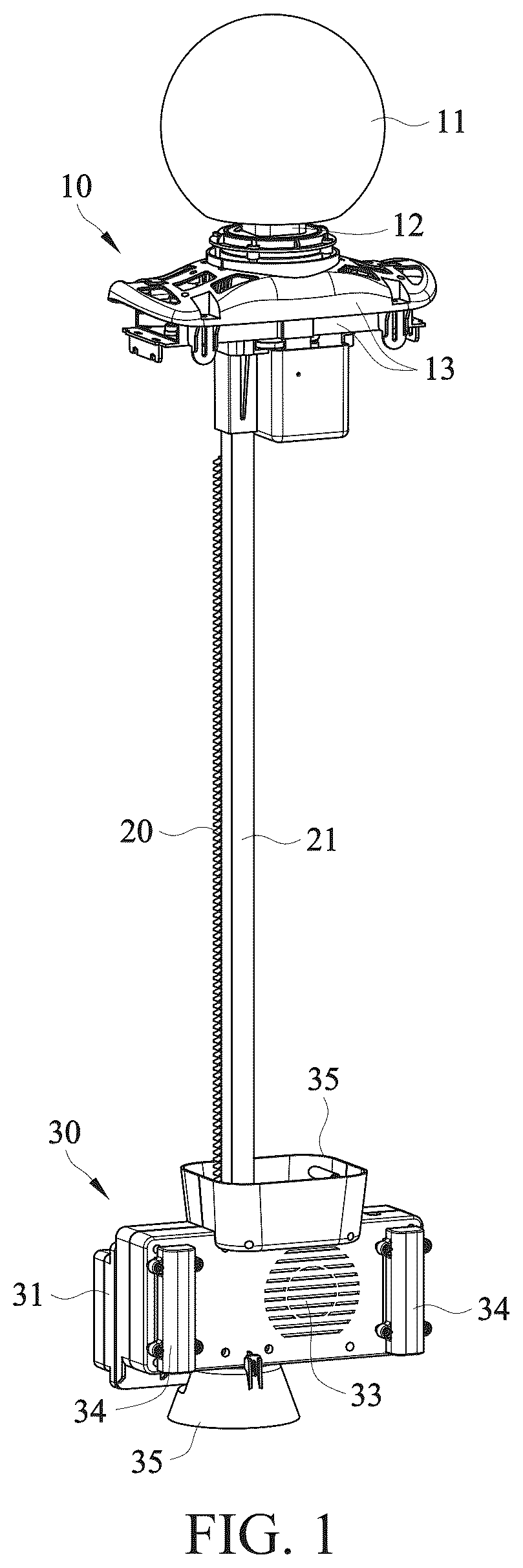 Patent US12320498 Figure 1 – Long-distance ascent-descent clockwork