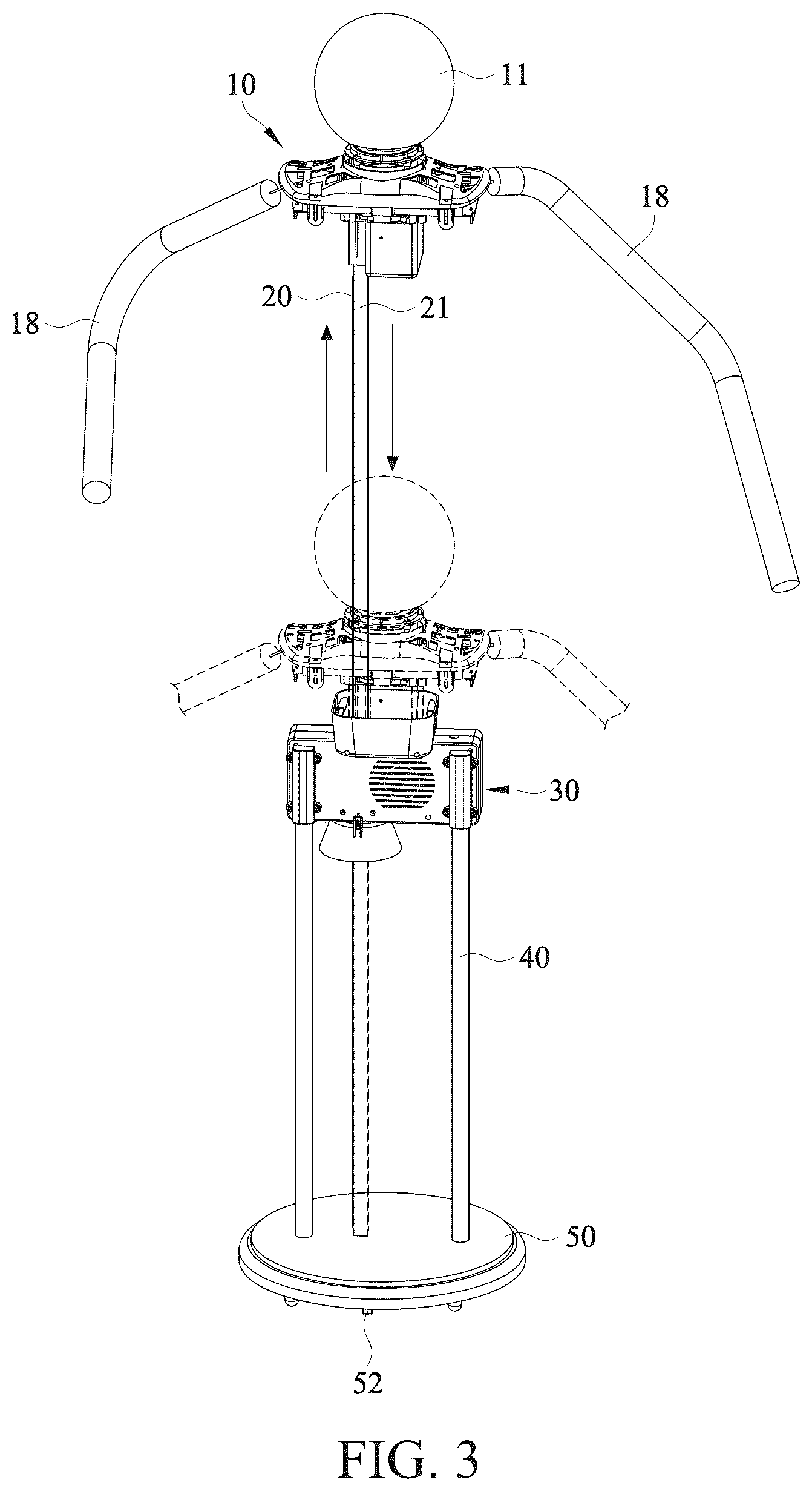 Patent US12320498 Figure 3 – Long-distance ascent-descent clockwork