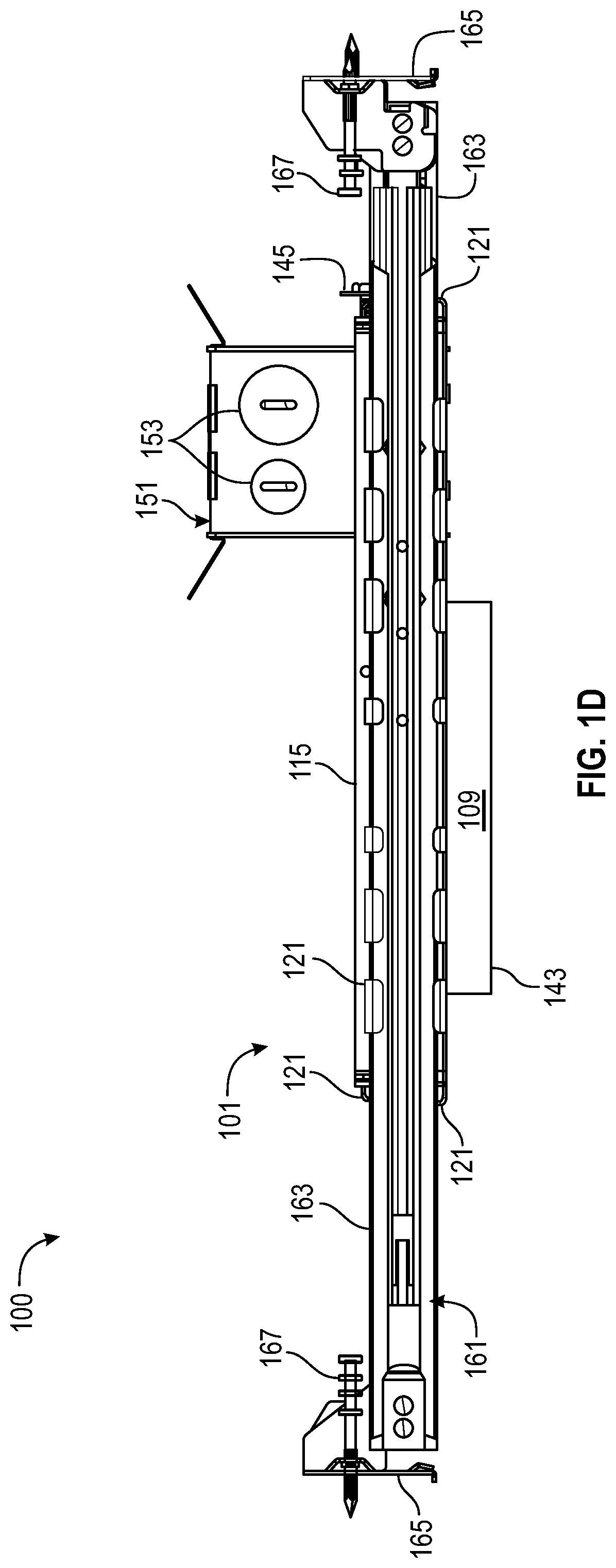 Patent US12320501 Figure 4 – Frame for lighting or junction box and I-bracket