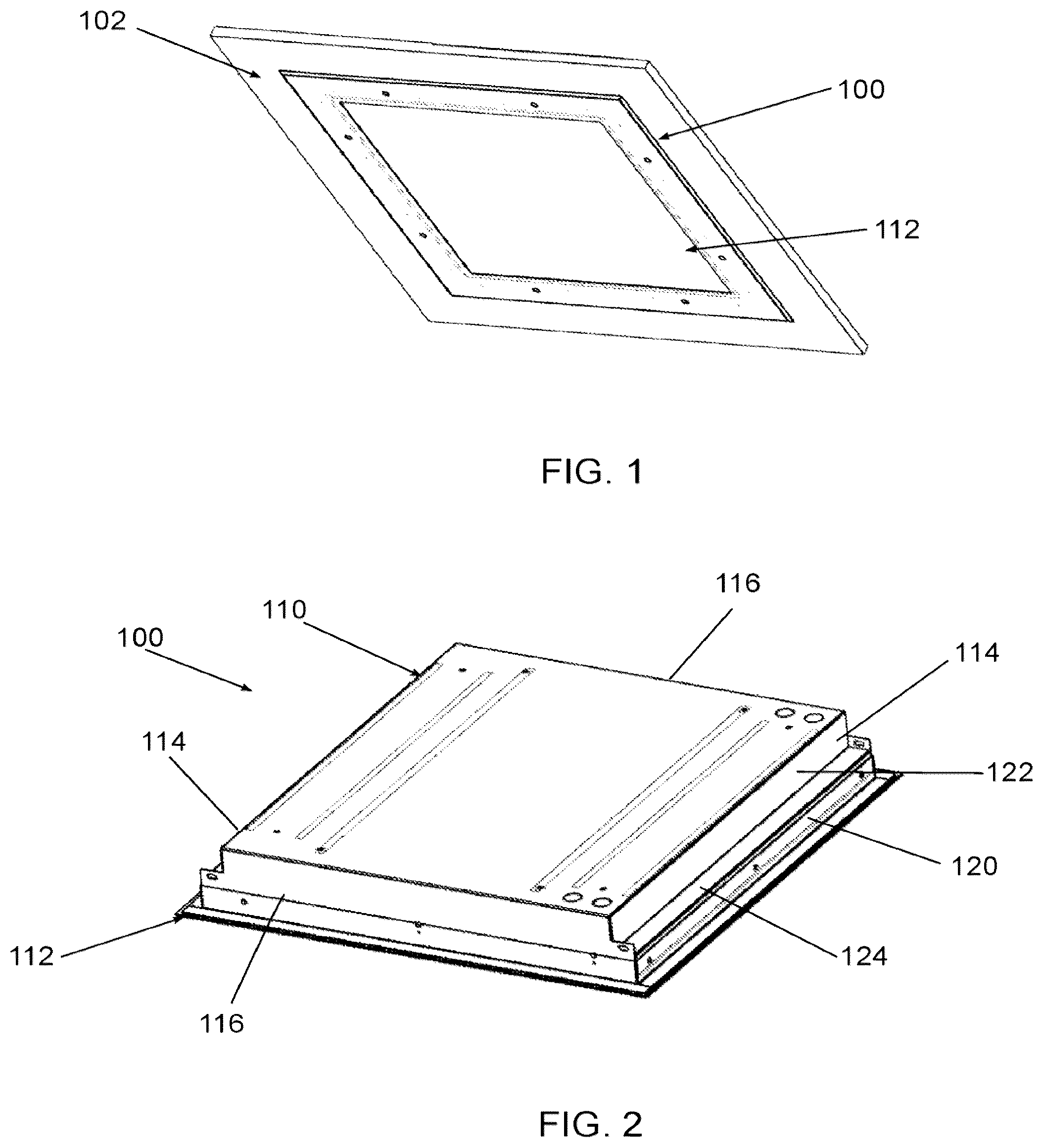 Patent US12320502 Figure 1 – Complex environment troffer