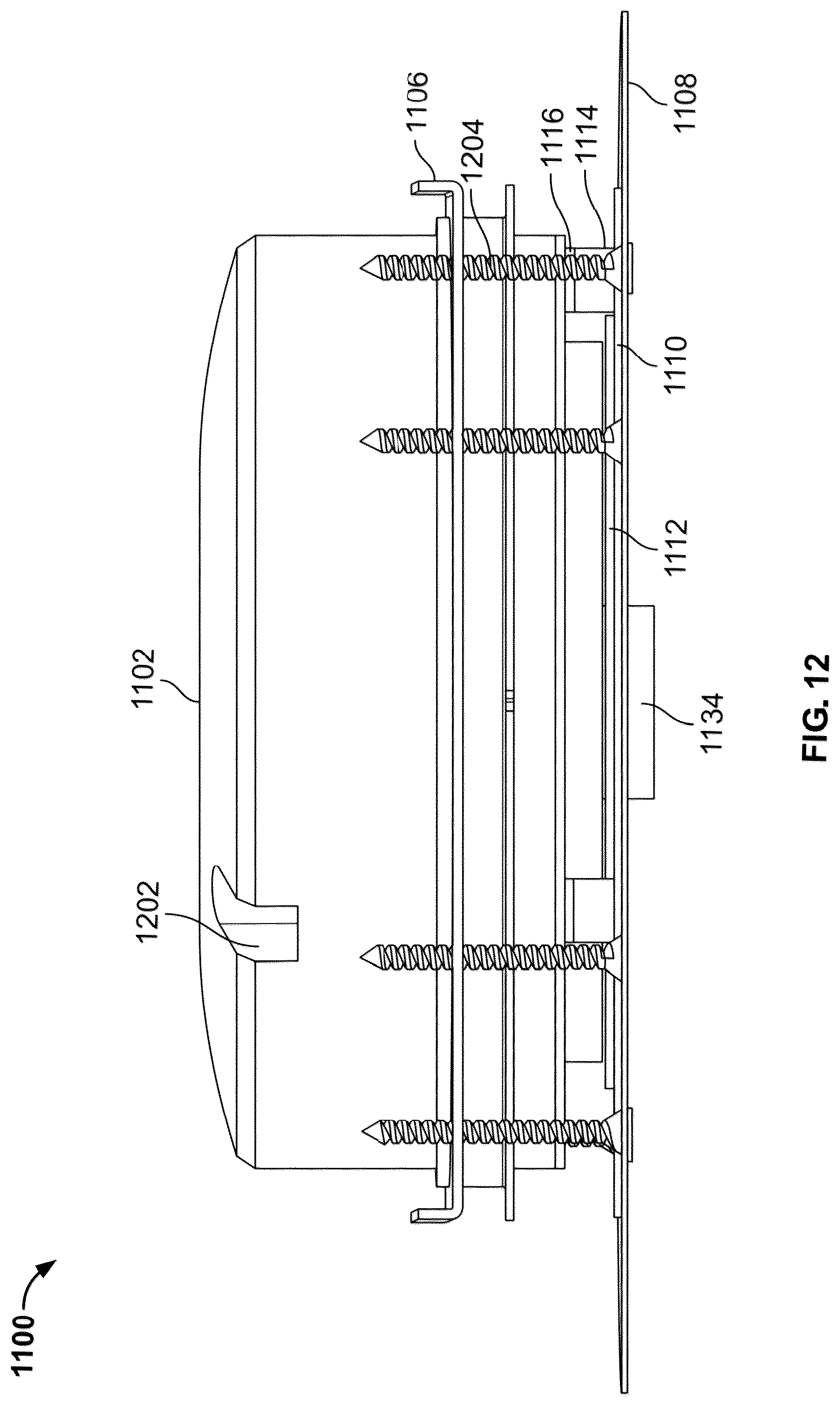 Patent US12320503 Figure 8 – Small aperture light emitting diode LED lighting