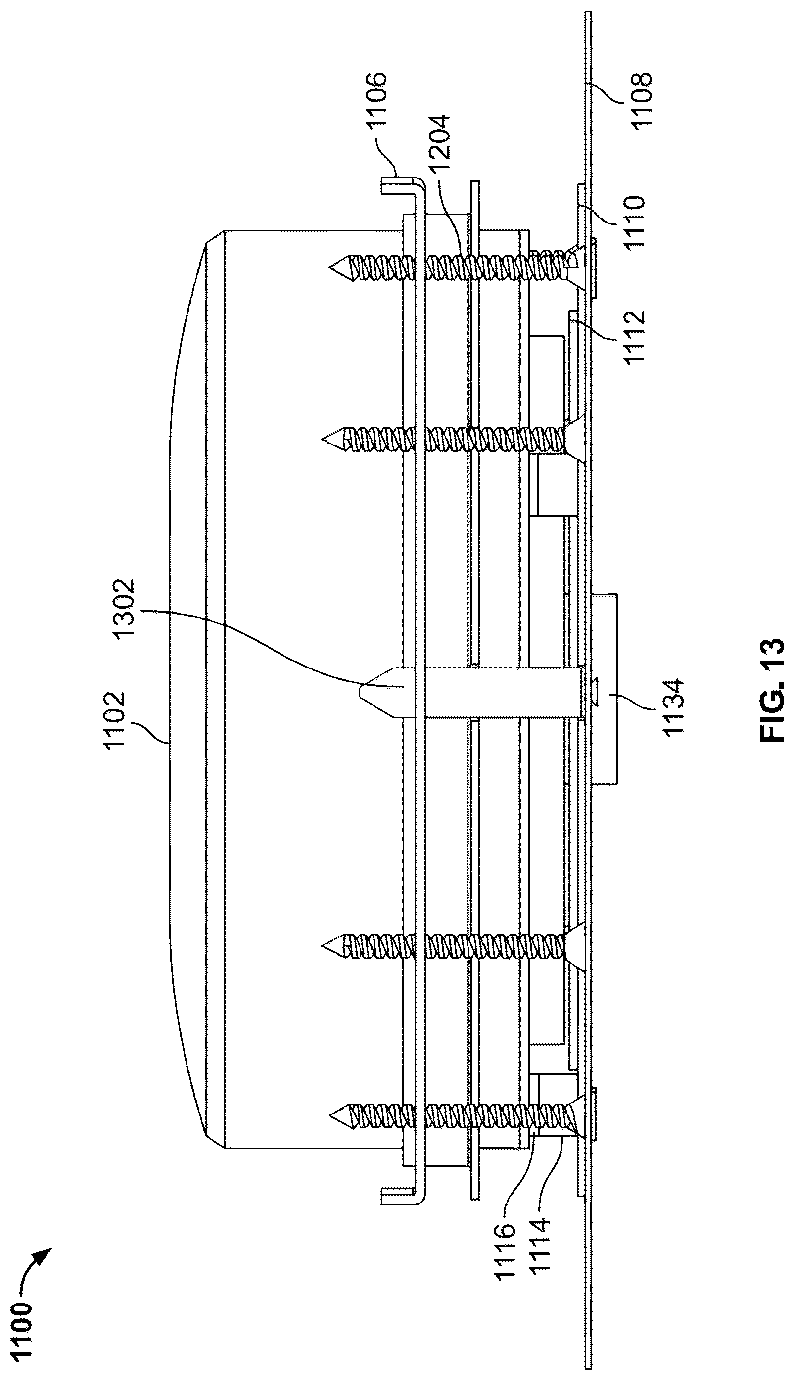 Patent US12320503 Figure 9 – Small aperture light emitting diode LED lighting