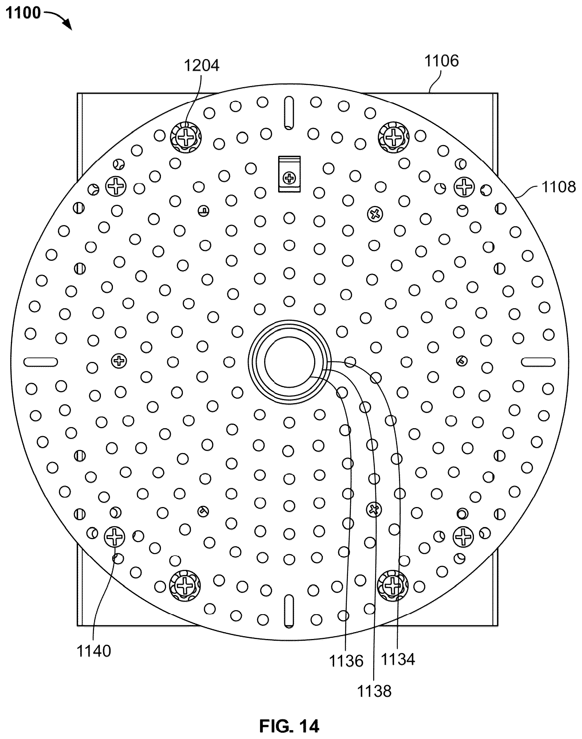 Patent US12320503 Figure 10 – Small aperture light emitting diode LED lighting