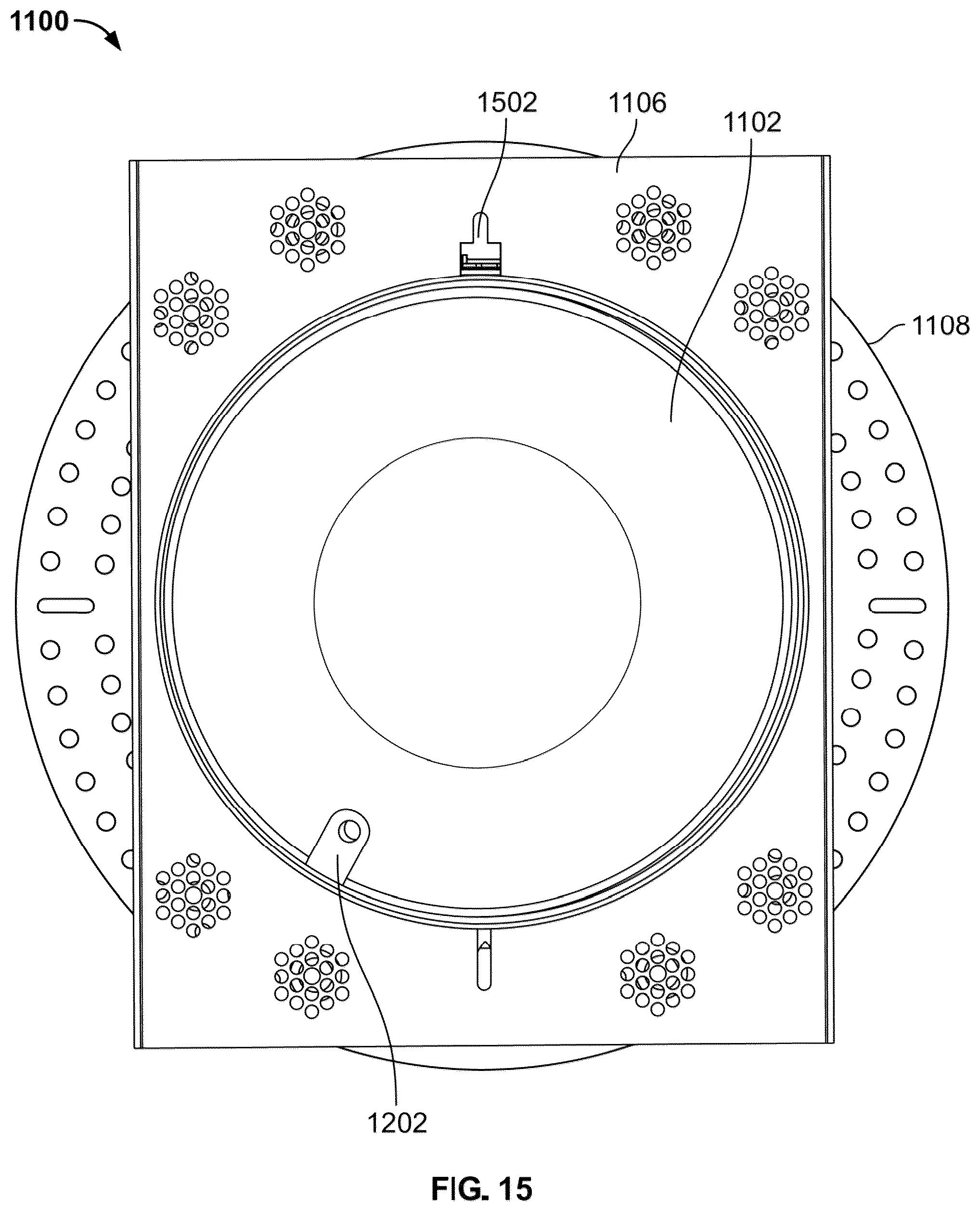 Patent US12320503 Figure 11 – Small aperture light emitting diode LED lighting