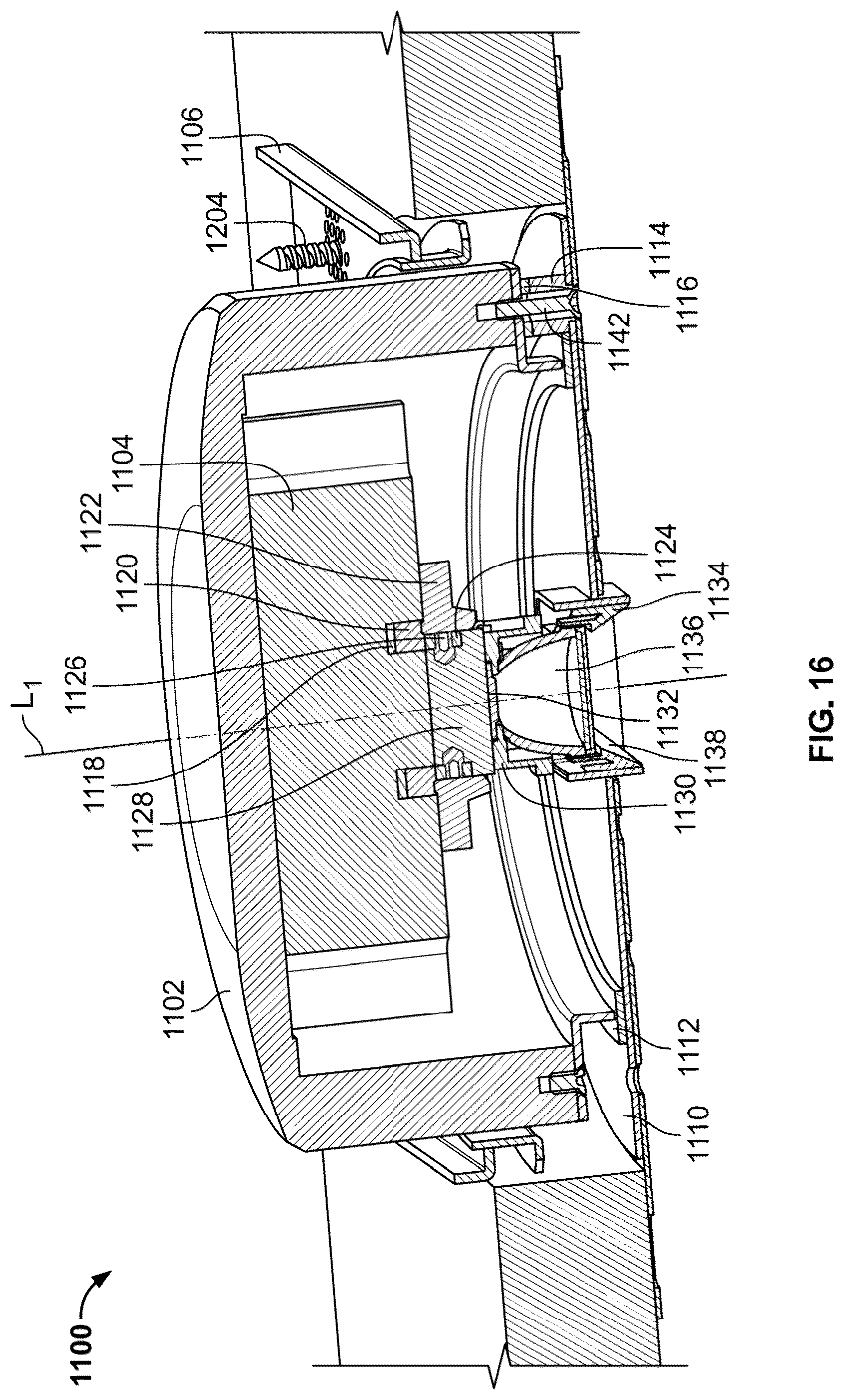 Patent US12320503 Figure 12 – Small aperture light emitting diode LED lighting