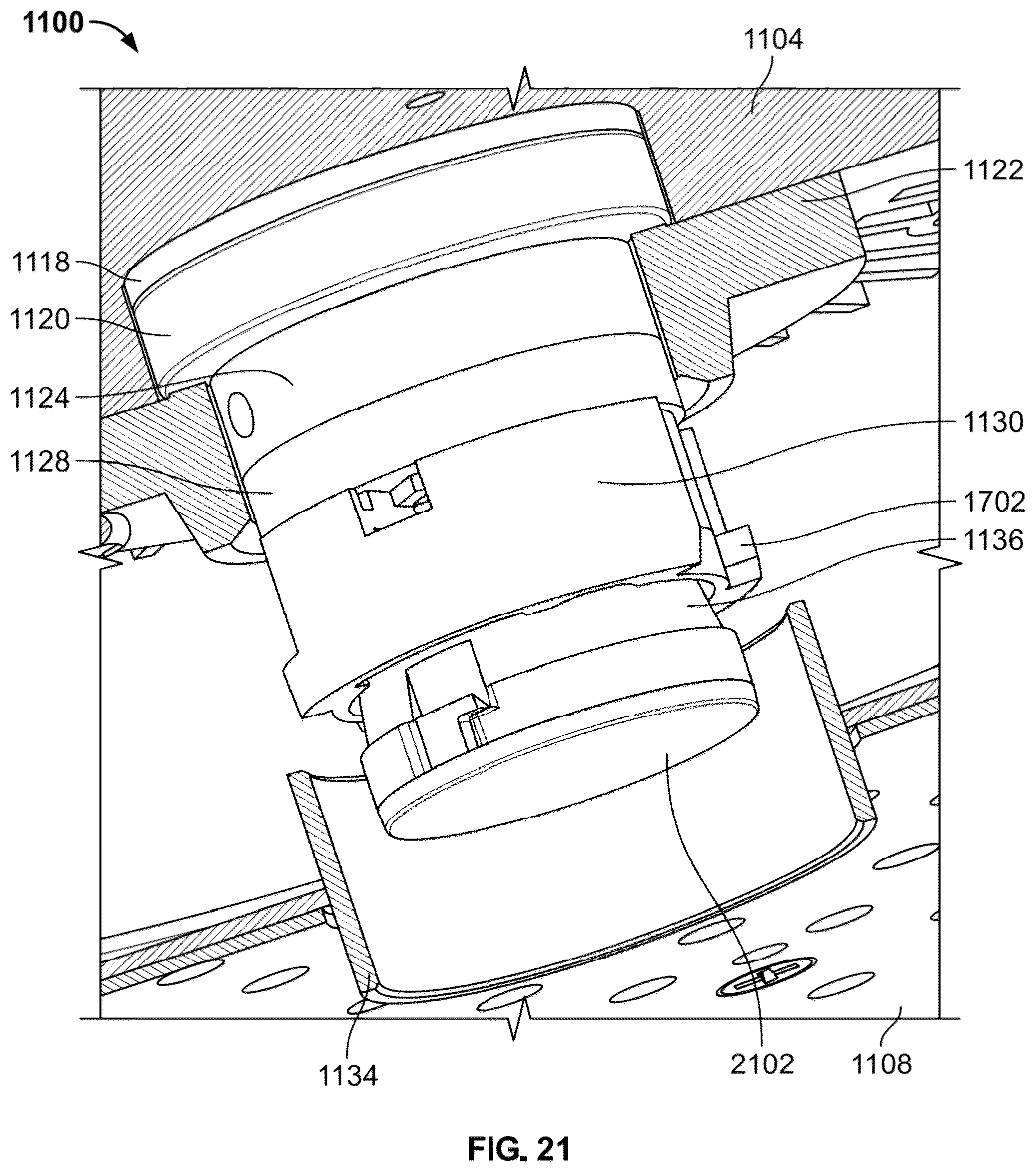 Patent US12320503 Figure 17 – Small aperture light emitting diode LED lighting