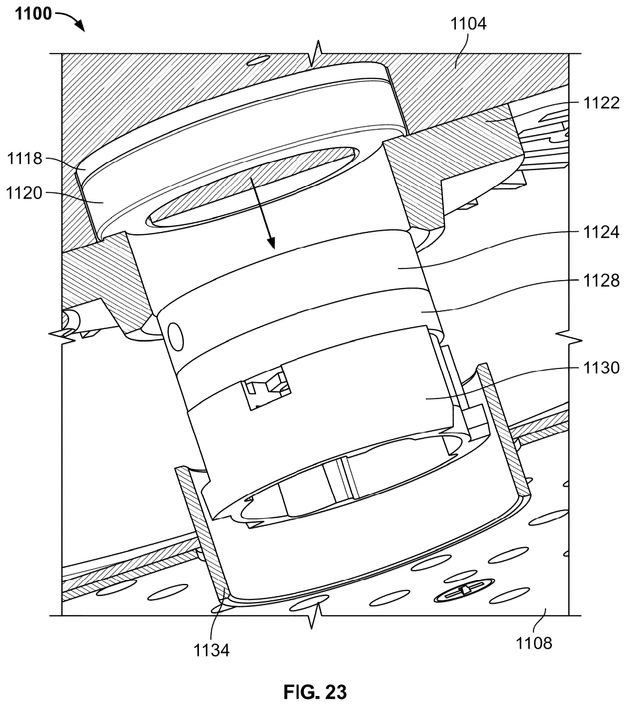 Patent US12320503 Figure 19 – Small aperture light emitting diode LED lighting