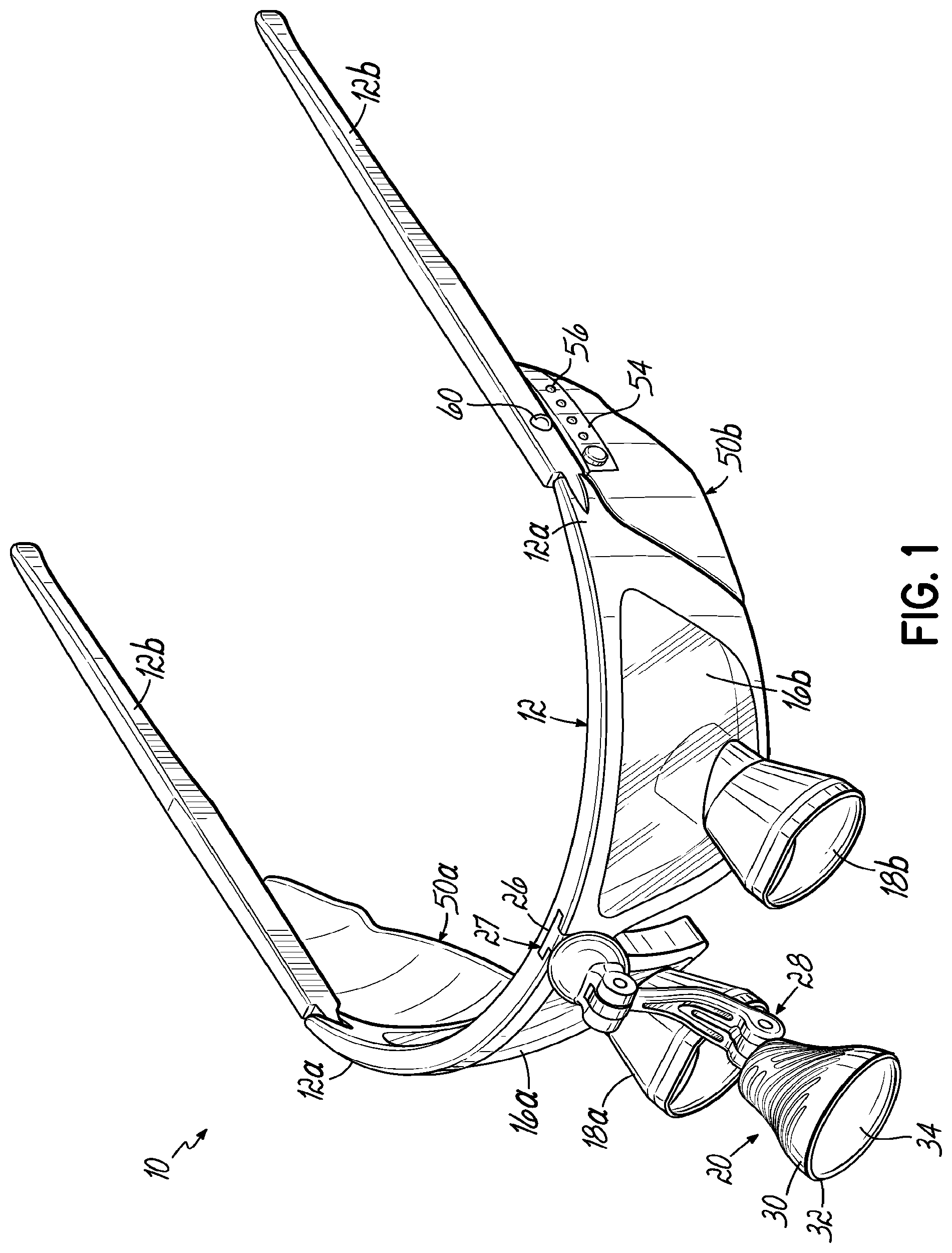 Patent US12320505 — User-wearable illumination assembly — Figure 1