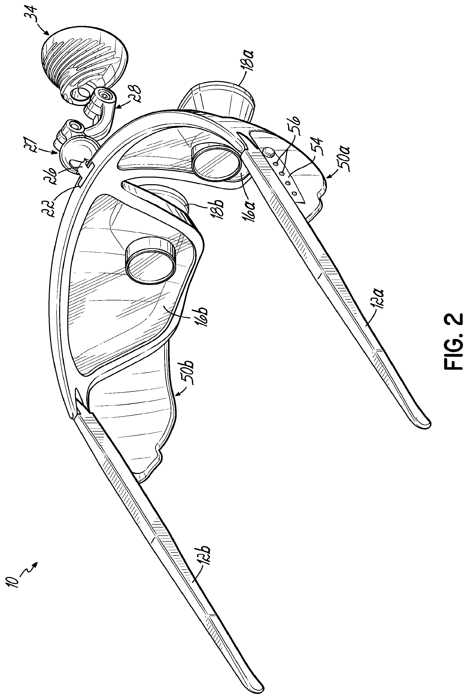 Patent US12320505 Figure 2 – User-wearable illumination assembly