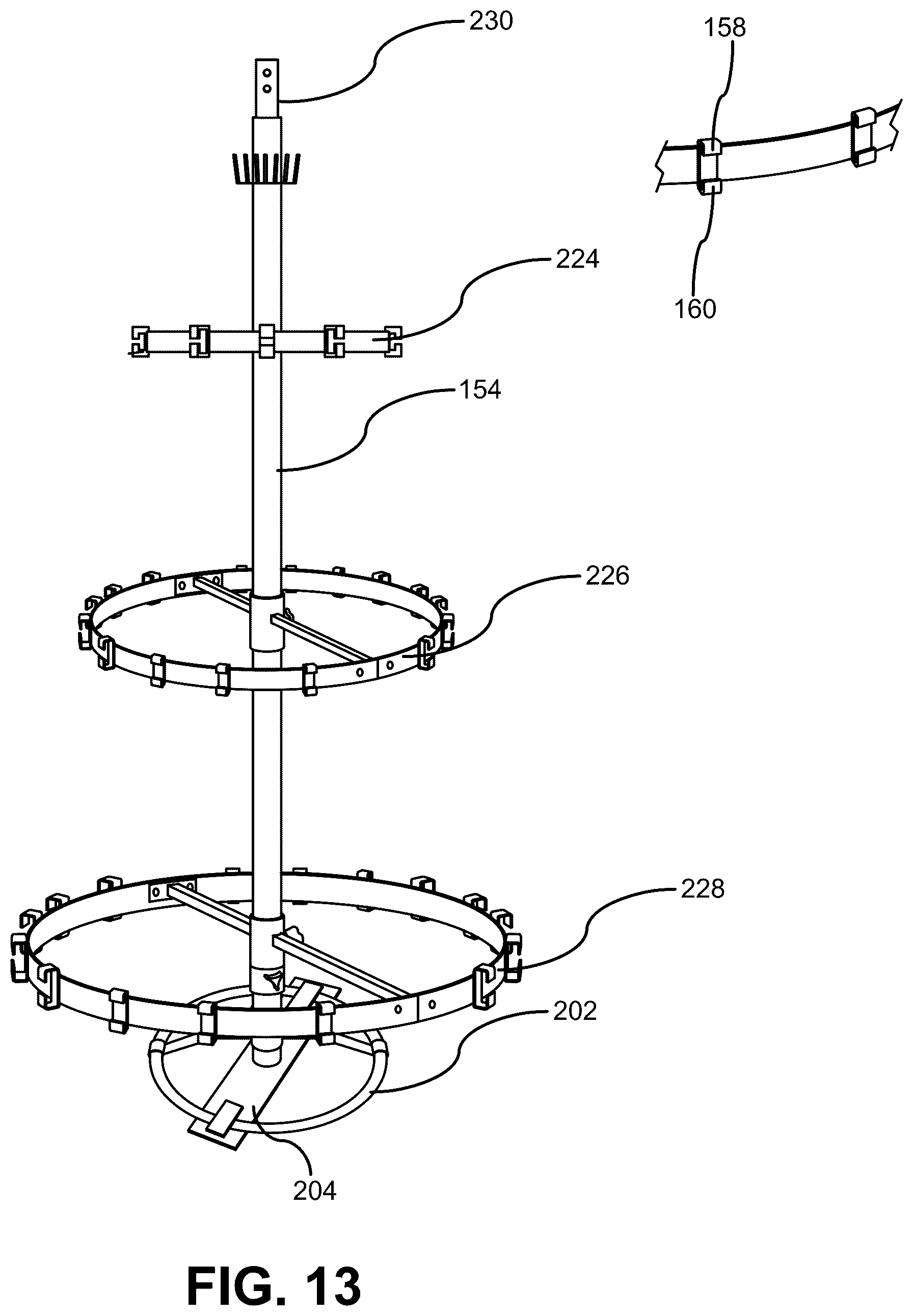 Patent US12320508 Figure 13 – Decorative light frame device