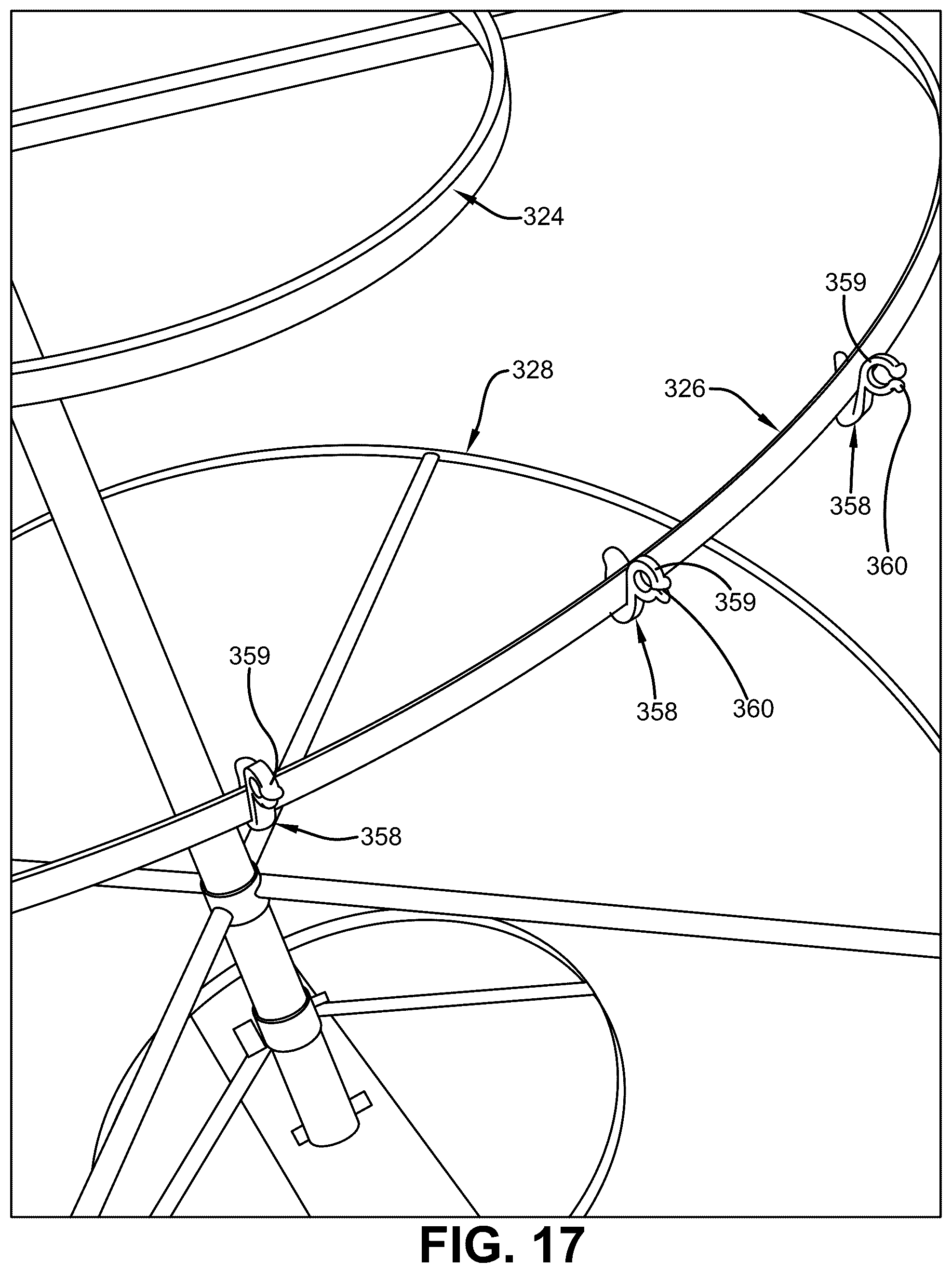 Patent US12320508 Figure 17 – Decorative light frame device