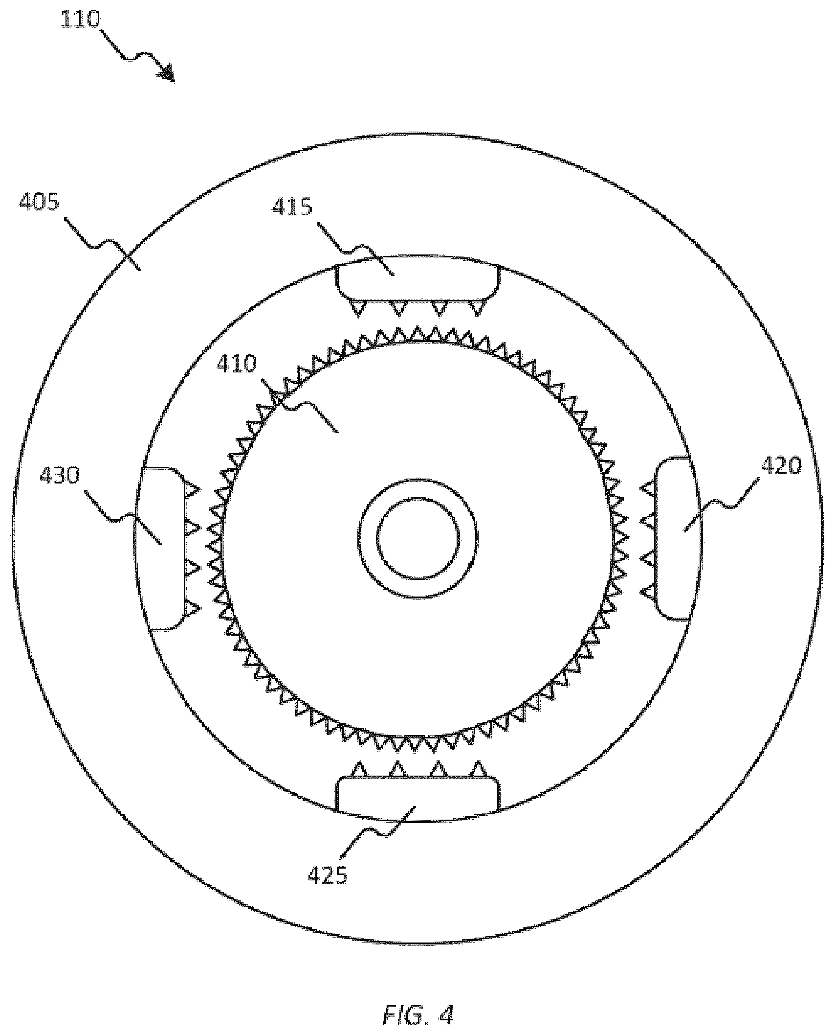 Patent US12320509 Figure 4 – Systems and methods for controlling the position of a moving light fixture