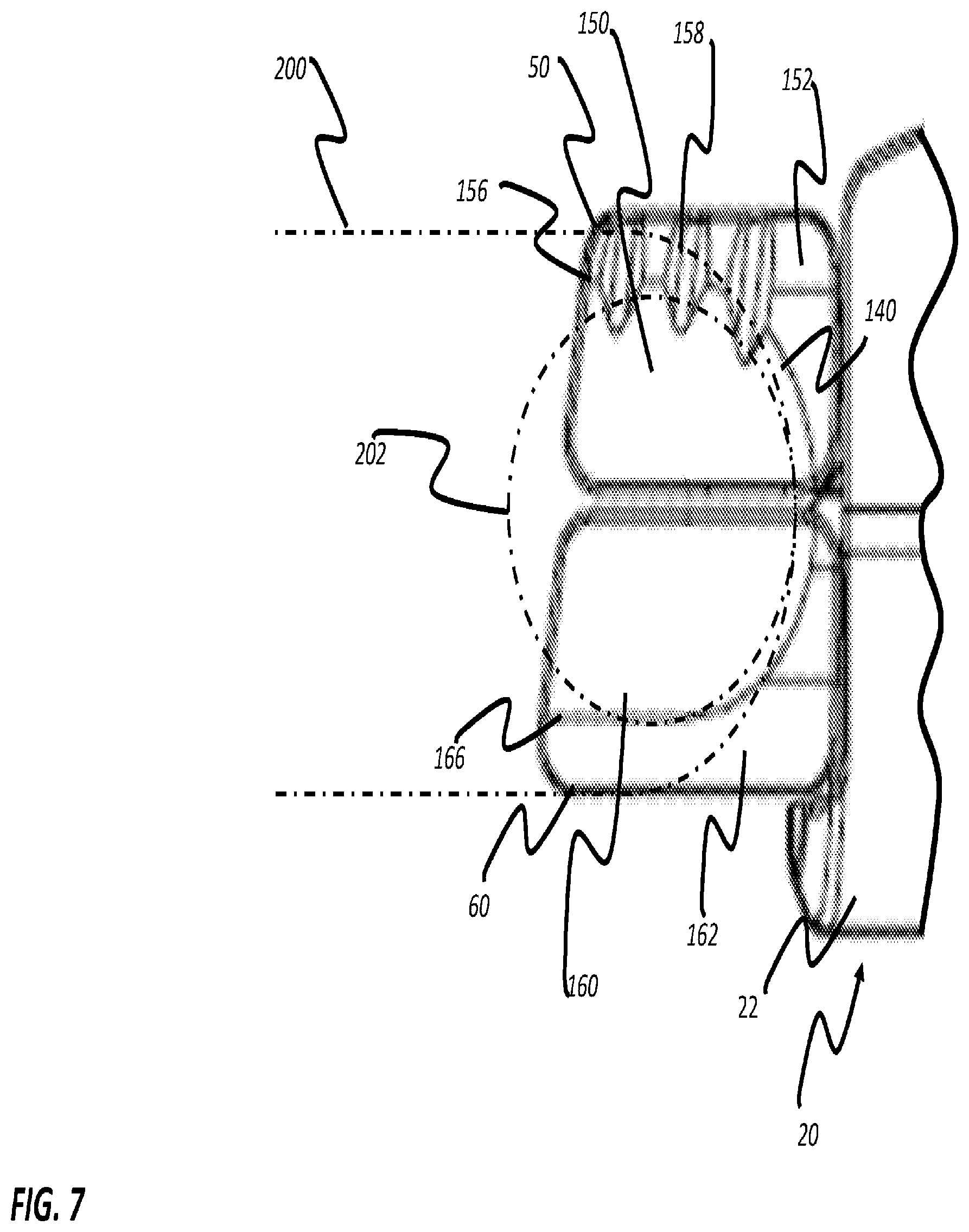 Patent US12320510 Figure 5 – Electronic device for use with deterrent device