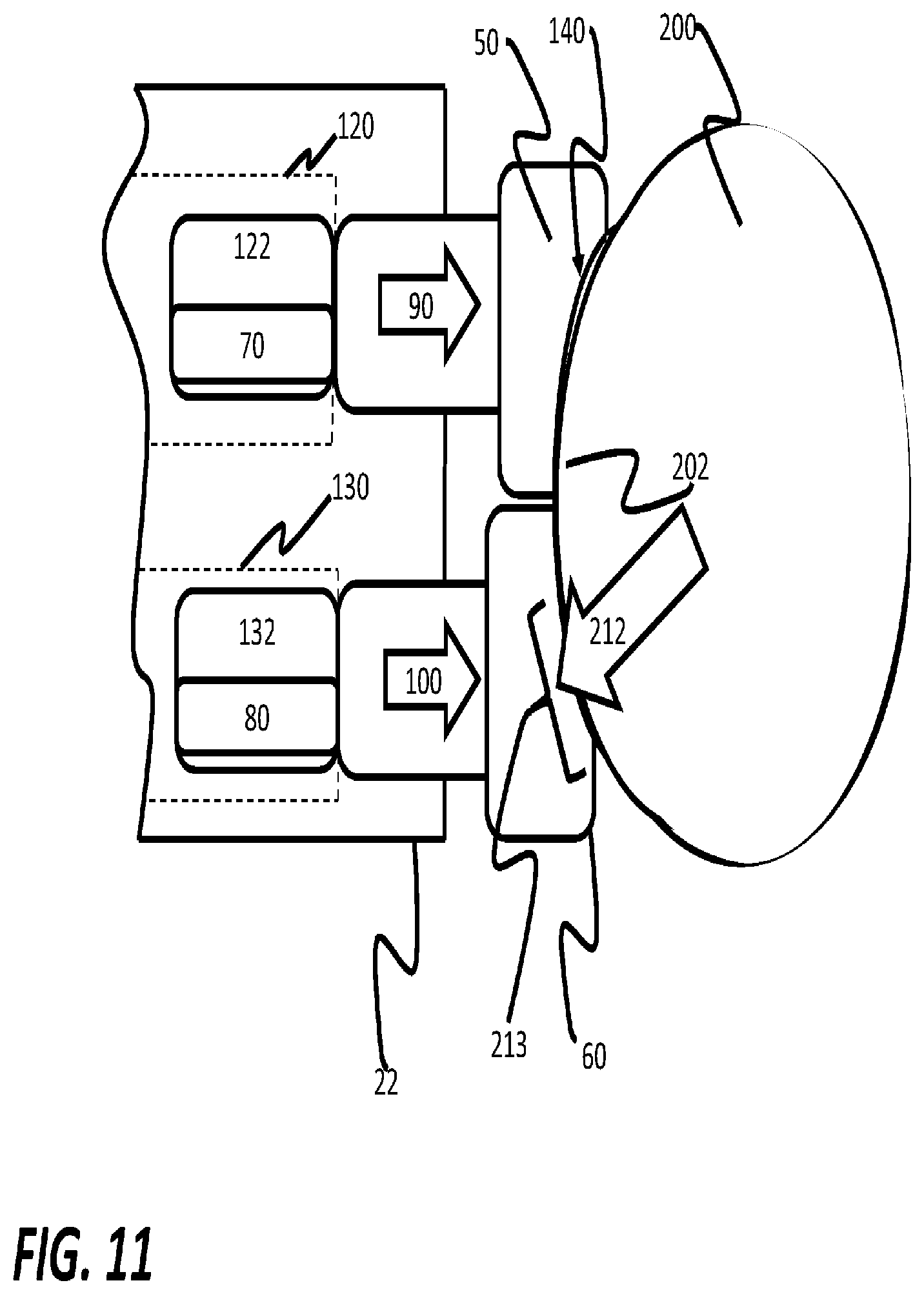 Patent US12320510 Figure 9 – Electronic device for use with deterrent device