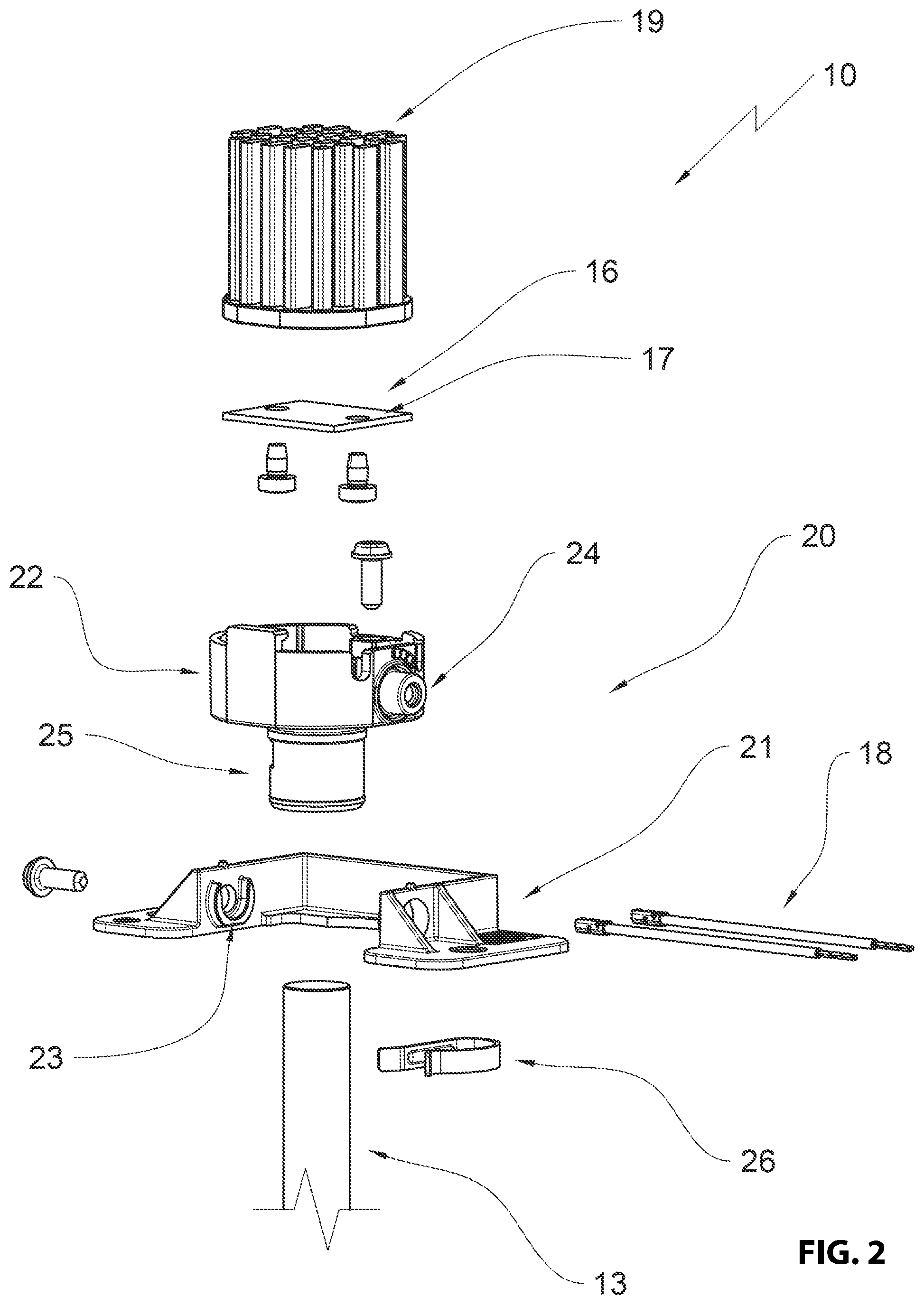 Patent US12320515 Figure 2 – Cooking apparatus light