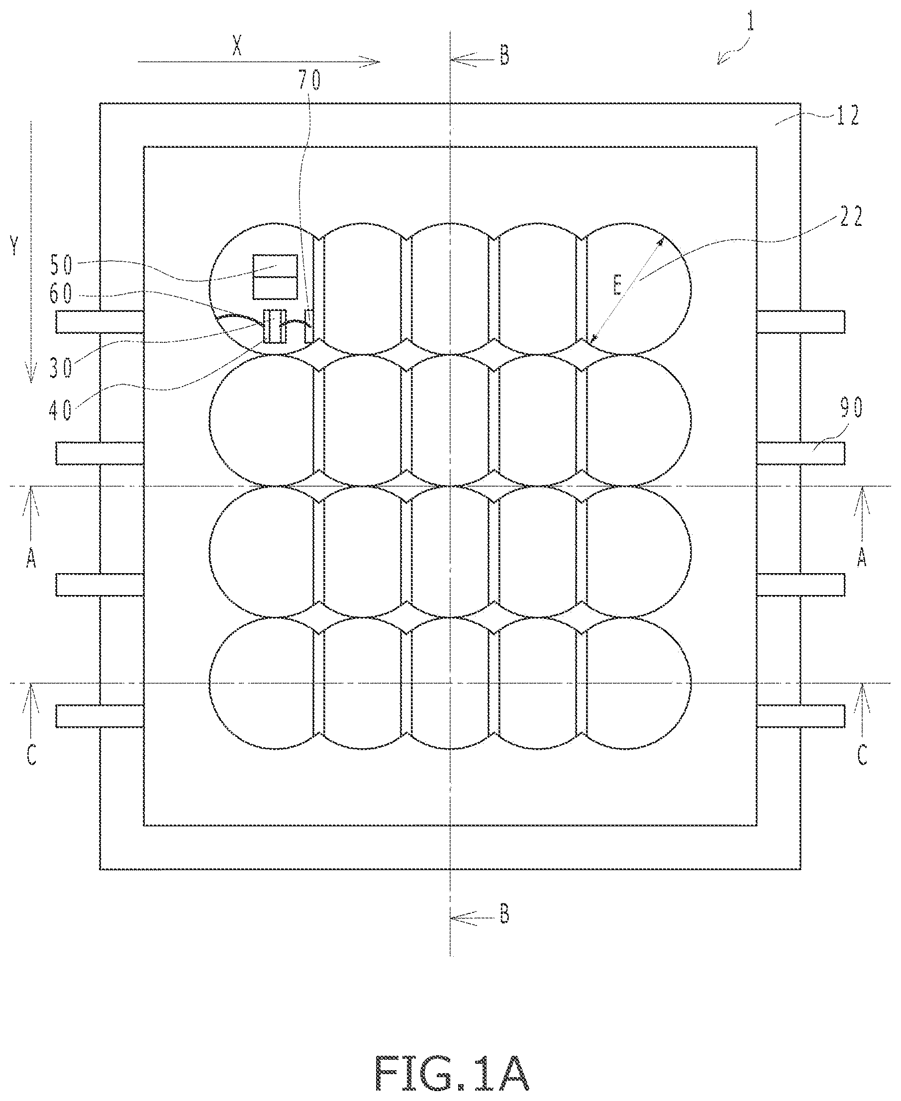 Patent US12320516 — Light-emitting device — Figure 1