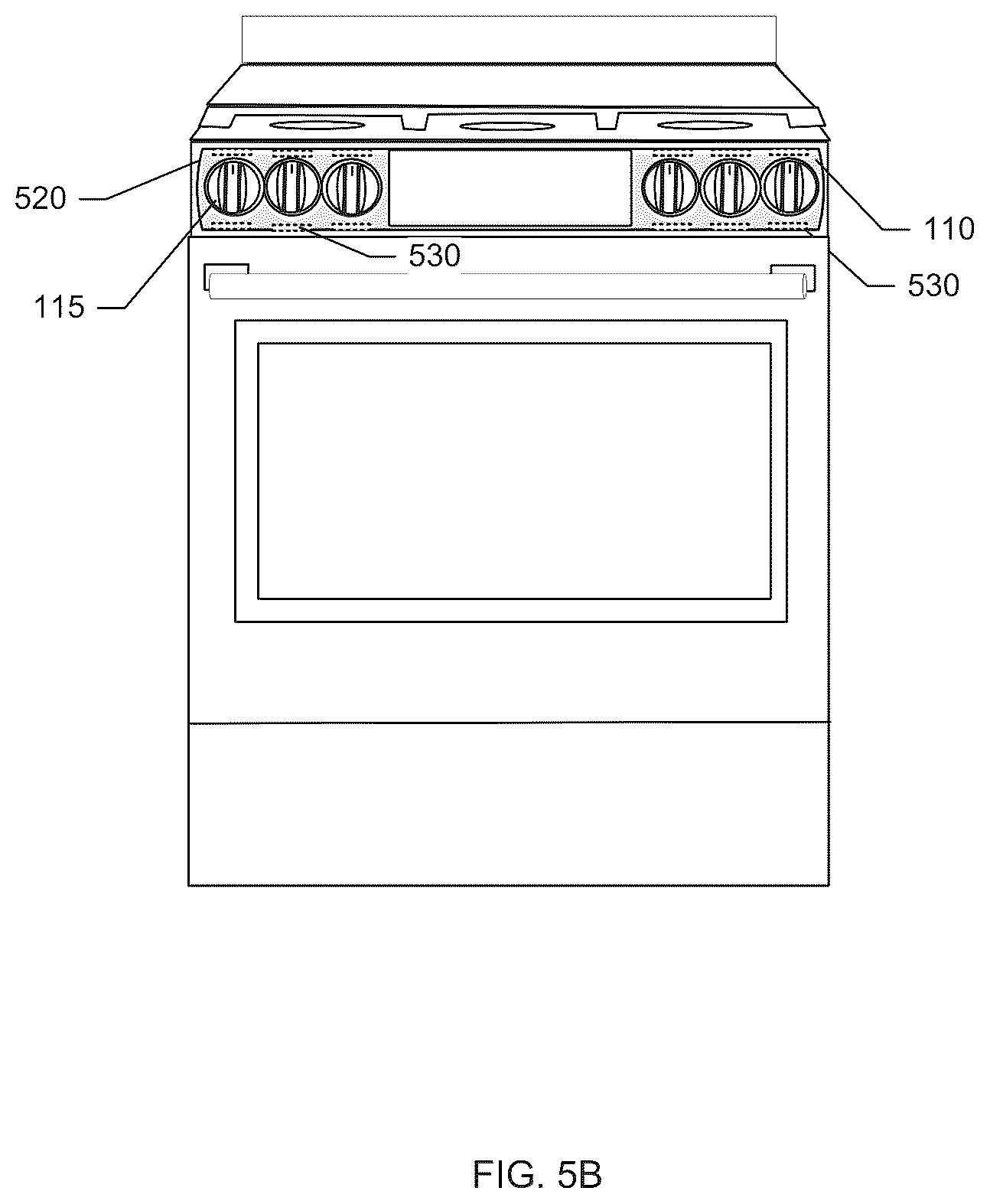 Patent US12320525 Figure 11 – Stove panel protector