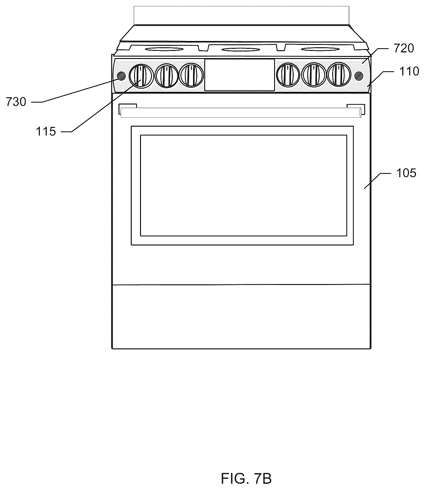 Patent US12320525 Figure 15 – Stove panel protector