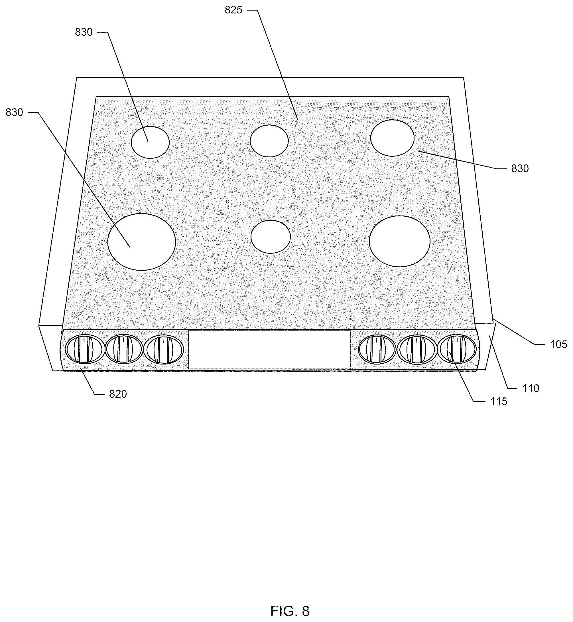 Patent US12320525 Figure 16 – Stove panel protector