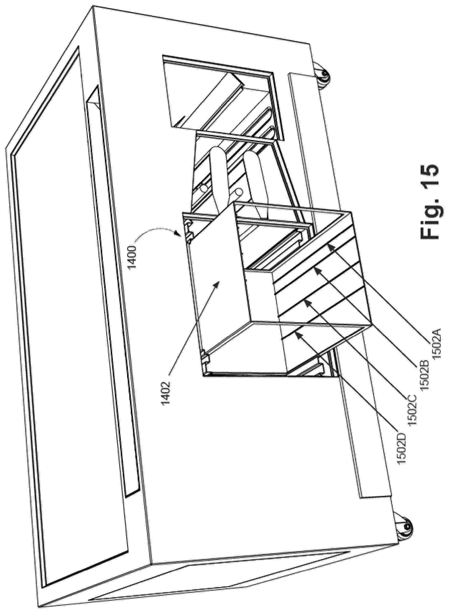 Patent US12320528 Figure 15 – Air flow management for cooking system
