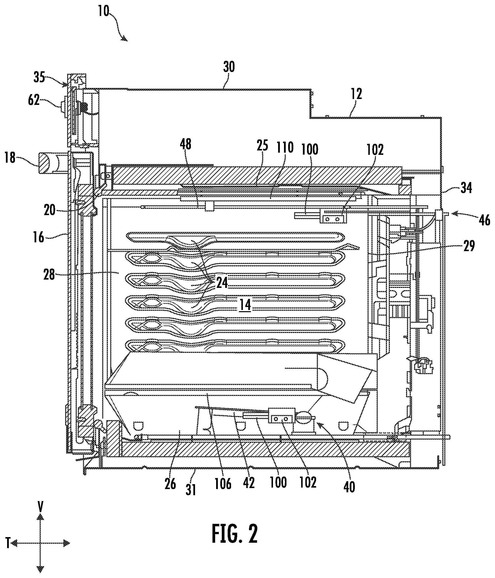 Patent US12320530 Figure 2 – Systems and methods for operating an igniter of an oven appliance