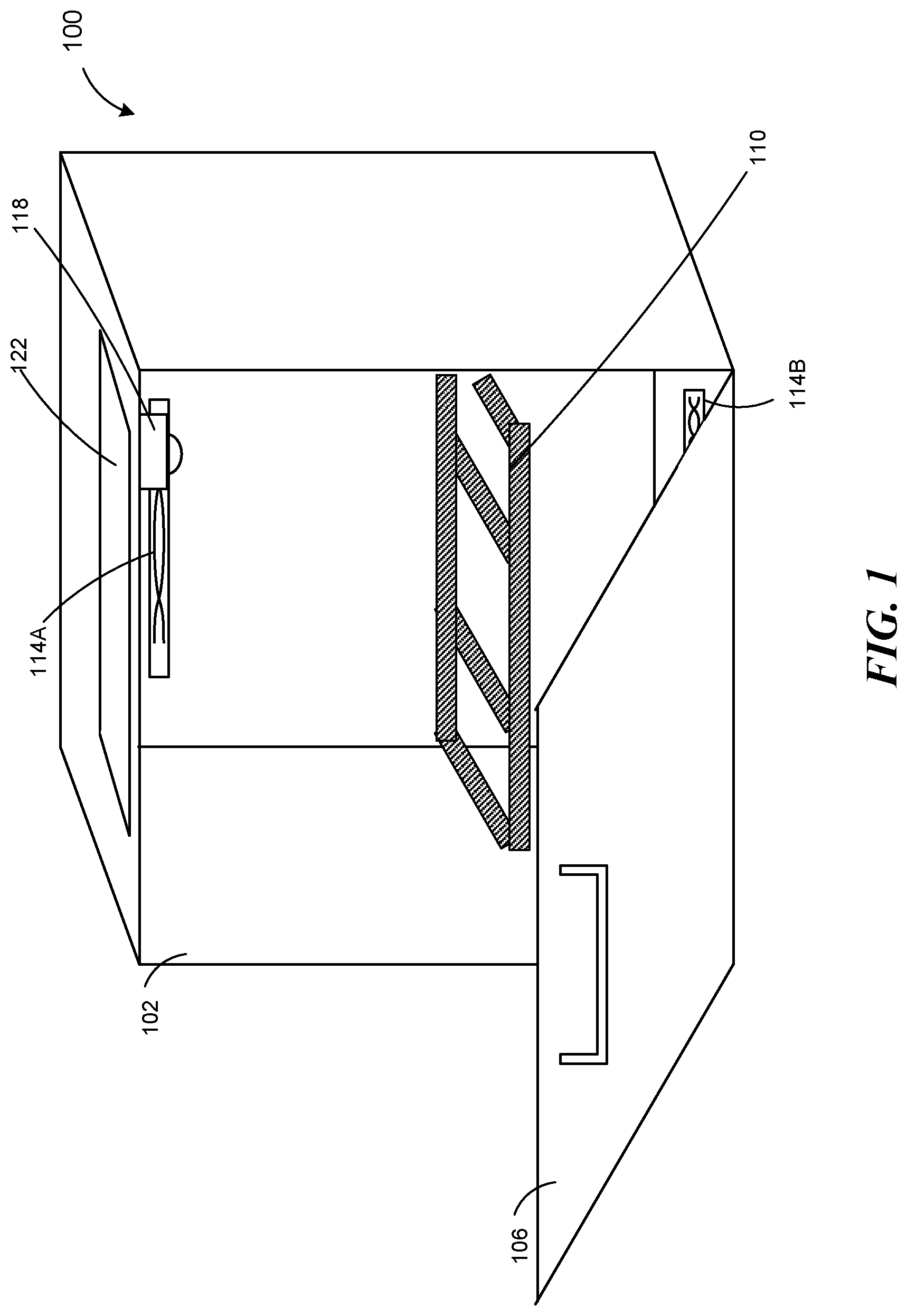 Patent US12320531 Figure 1 – Dynamic heat adjustment of a spectral power distribution configurable cooking instrument