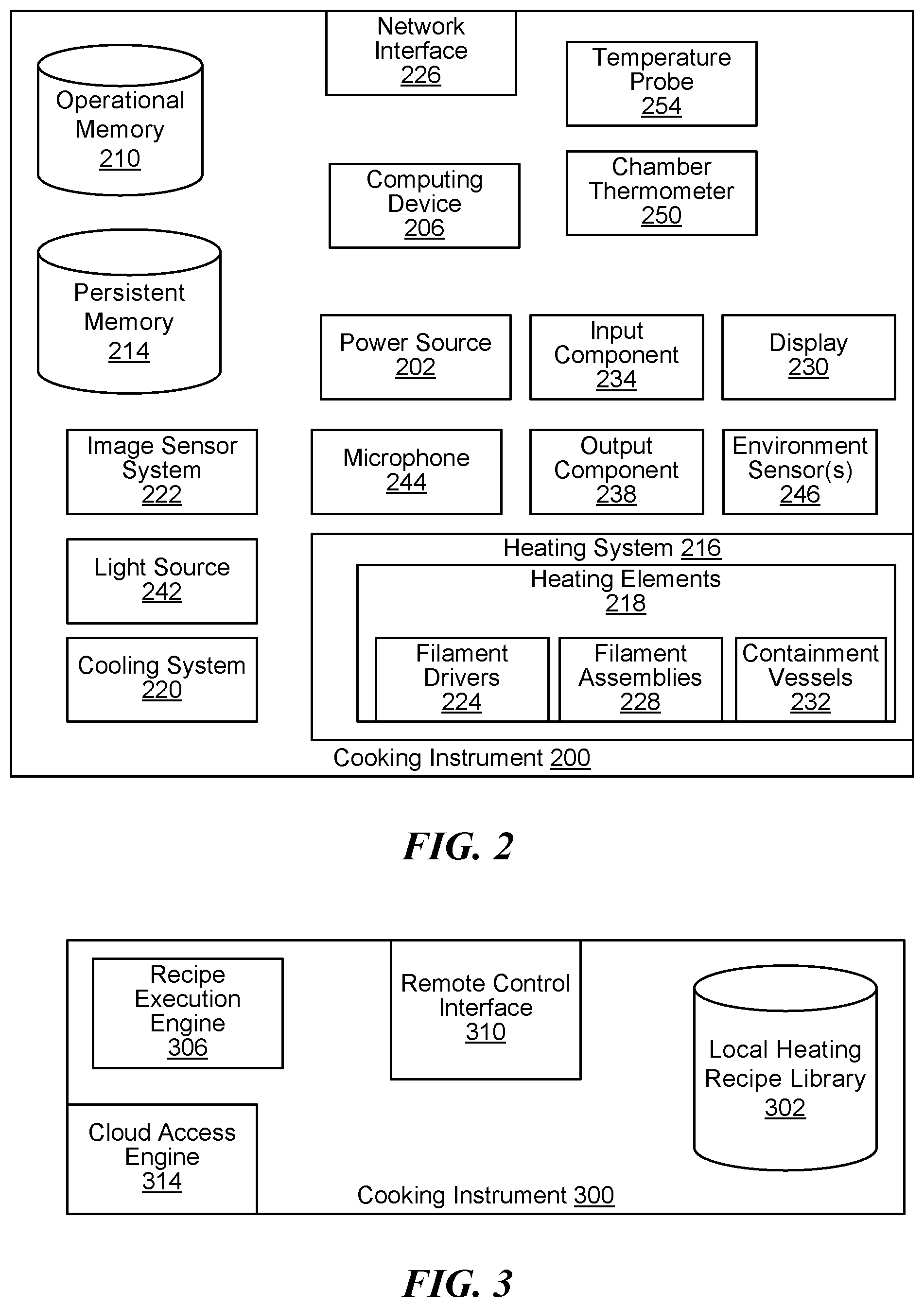 Patent US12320531 Figure 2 – Dynamic heat adjustment of a spectral power distribution configurable cooking instrument