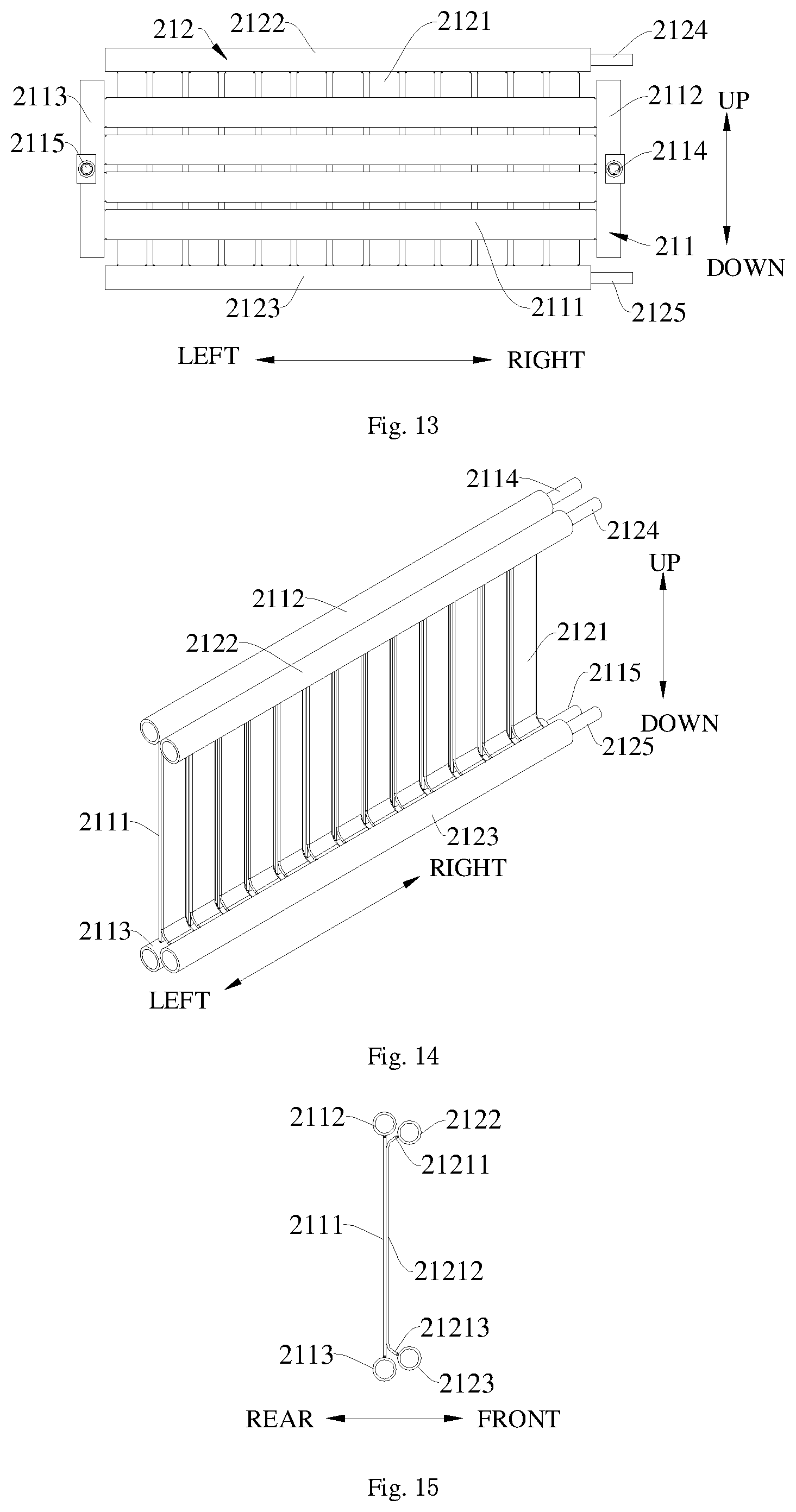 Patent US12320532 Figure 5 – Air conditioning system, and heat exchange system for heat dissipation of electronic control assembly of air conditioning system
