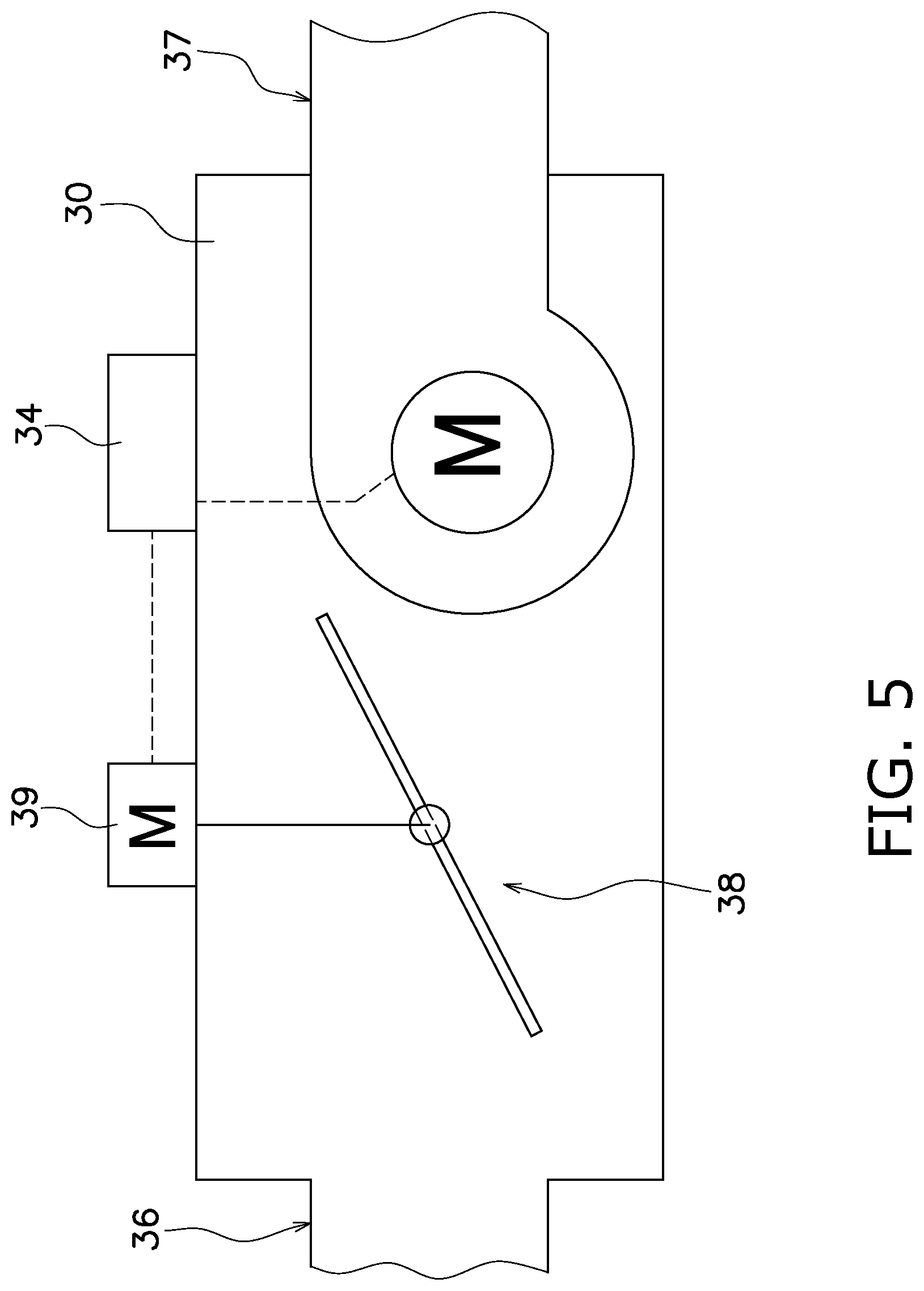 Patent US12320540 Figure 5 – Air conditioning system