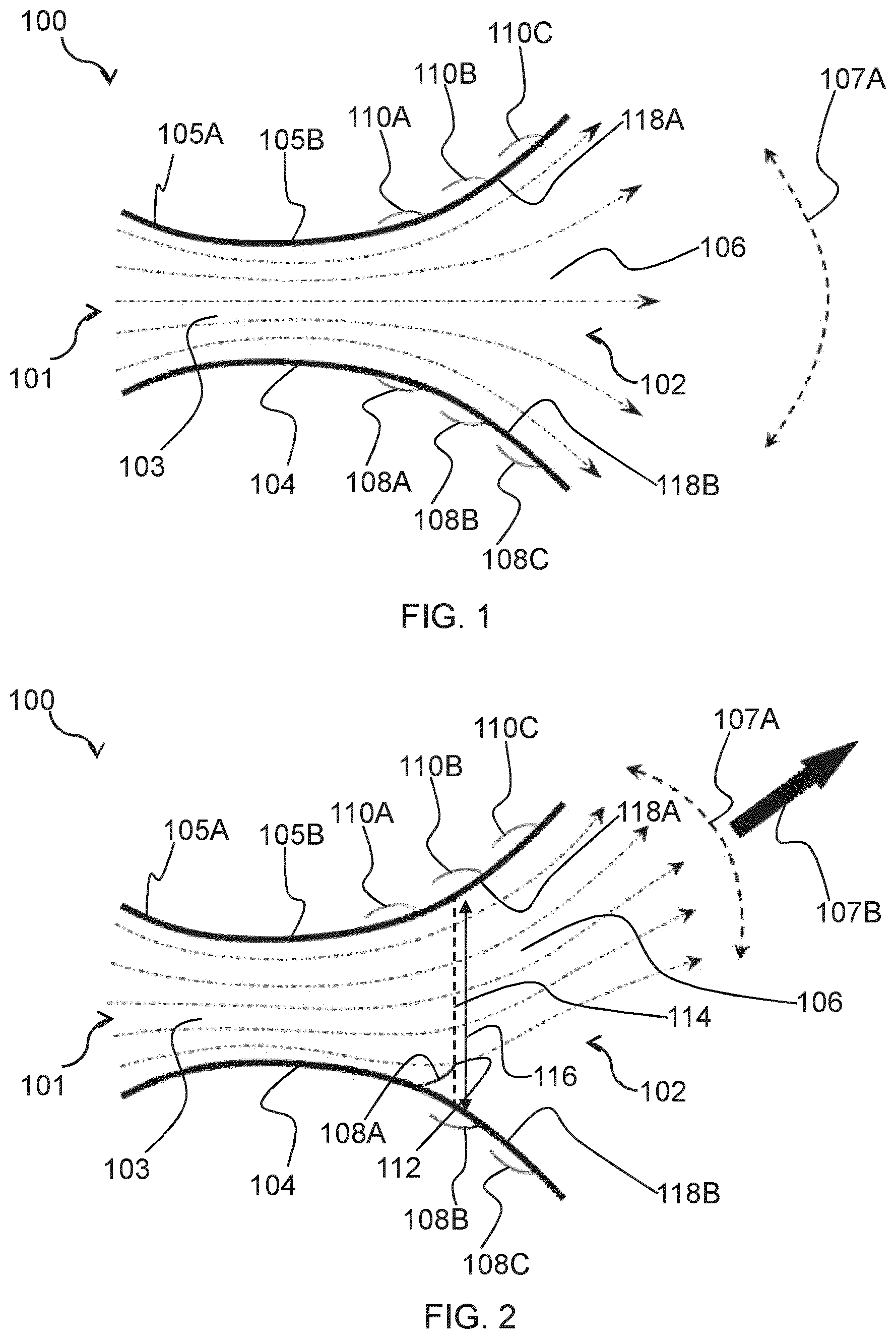 Patent US12320541 Figure 1 – Apparatus, system and method for controlling airflow