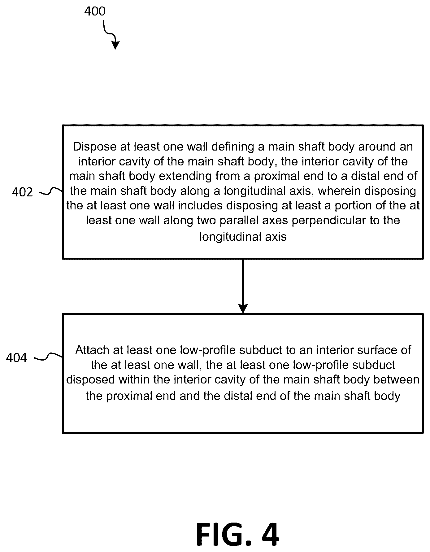 Patent US12320542 Figure 5 – Parallel-walled ventilation duct assembly with integrated low-profile subducts