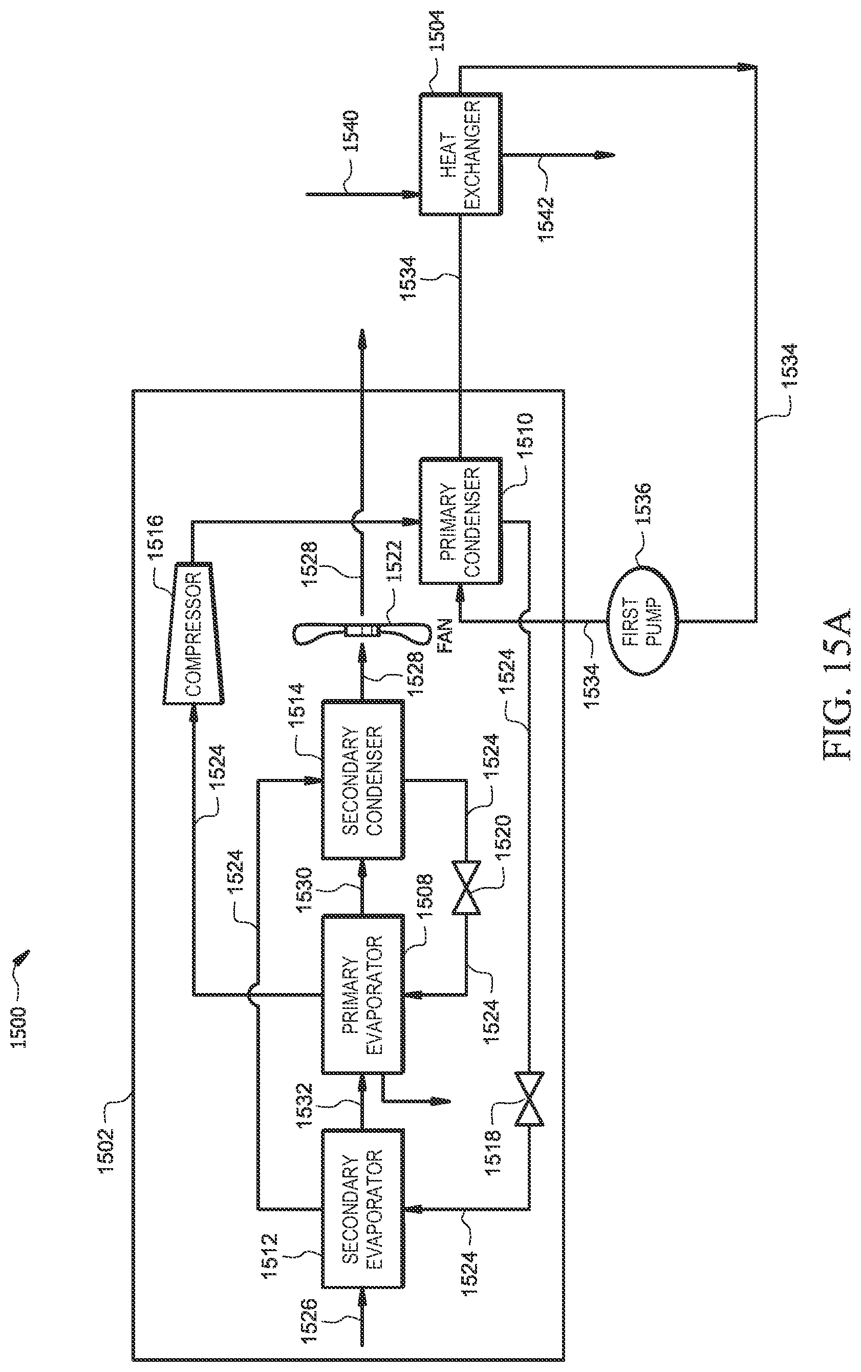 Patent US12320545 Figure 18 – Serial superheat control for a dehumidification system