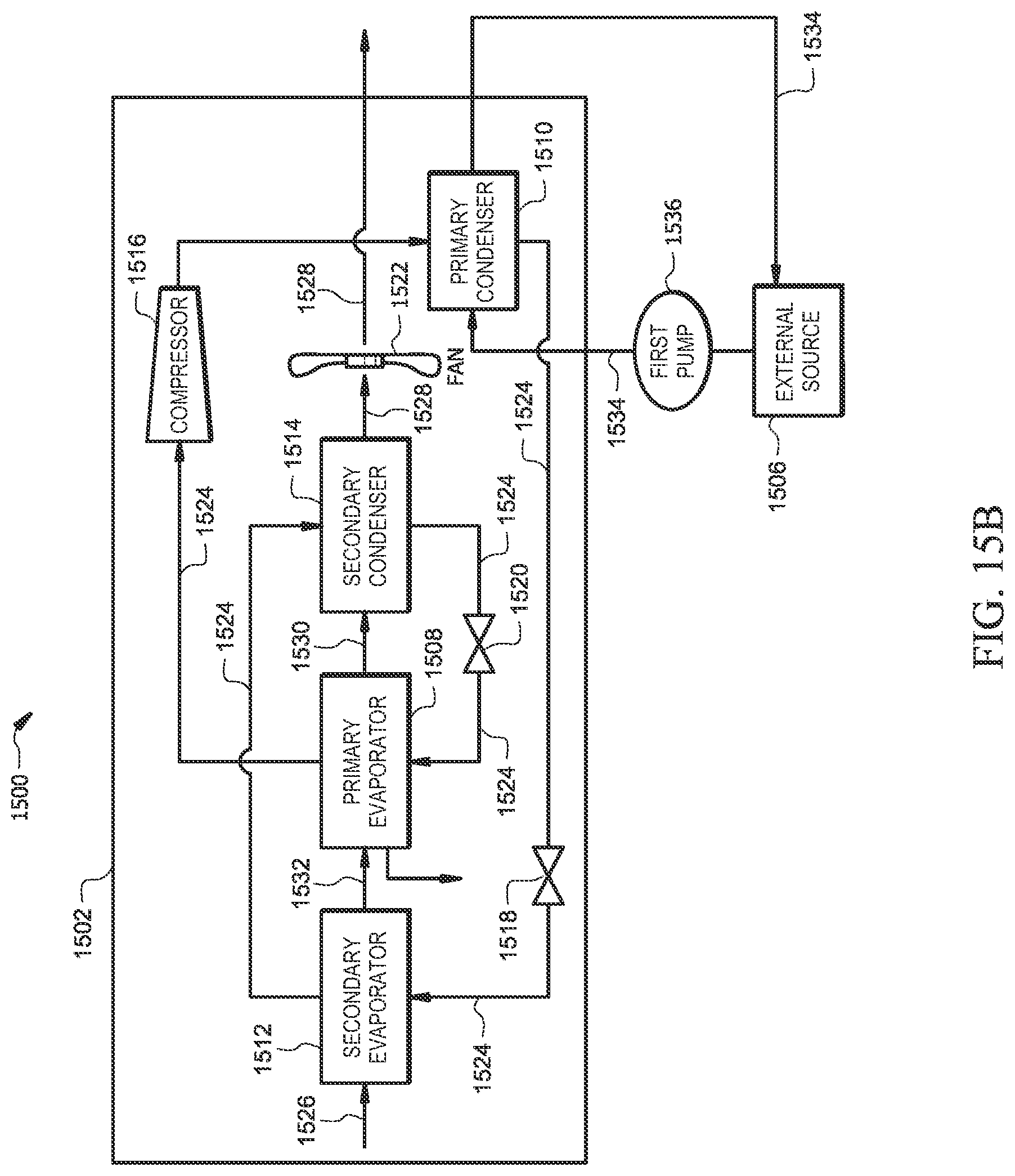 Patent US12320545 Figure 19 – Serial superheat control for a dehumidification system