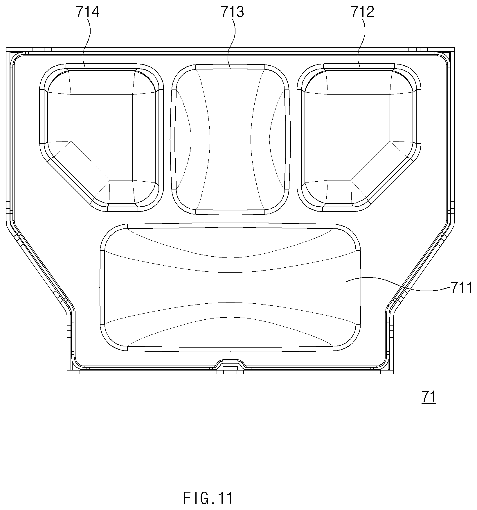 Patent US12320550 Figure 11 – Heat-exchange pipe, heat-exchanger unit using same, and condensing boiler using same