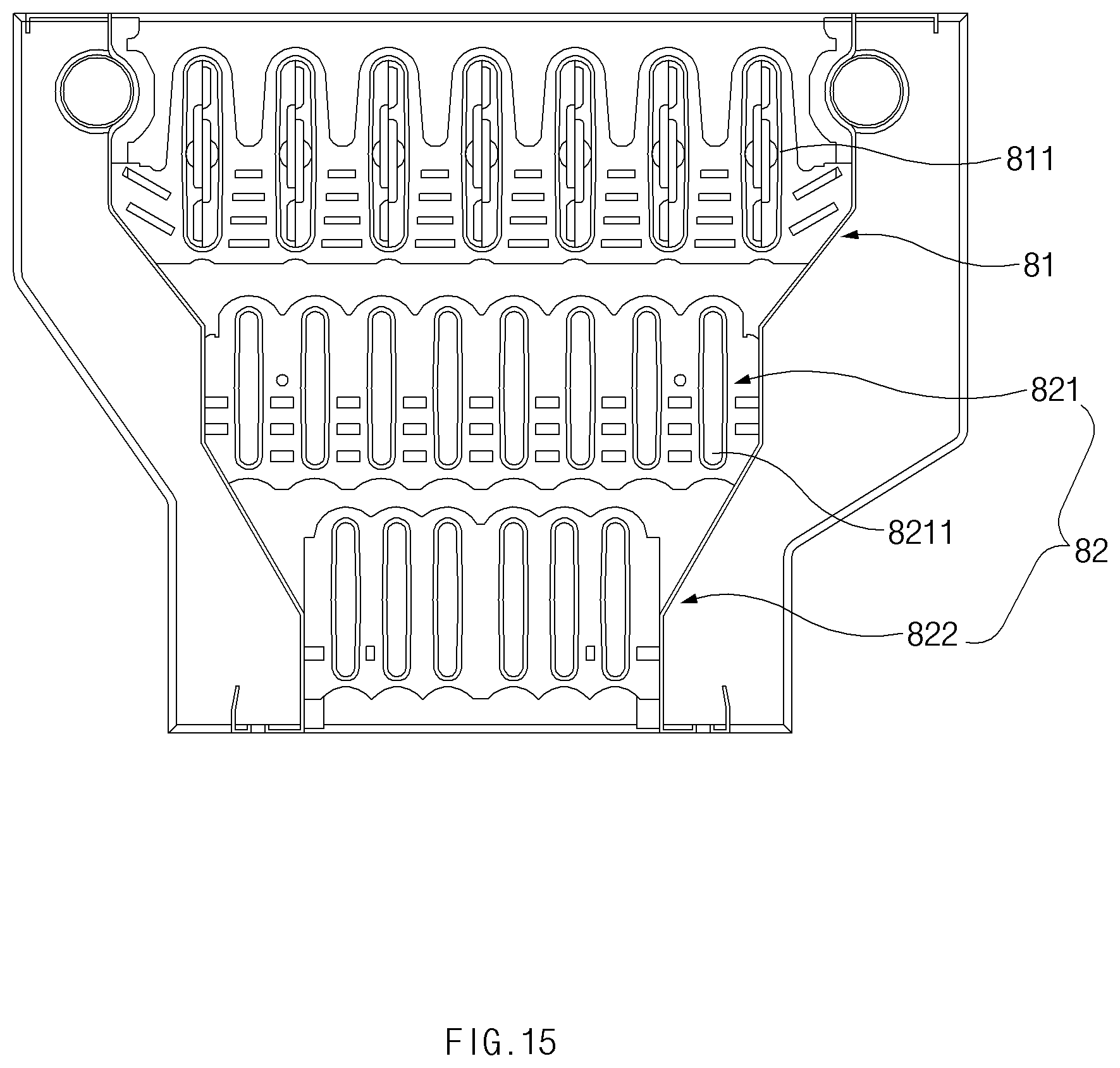 Patent US12320550 Figure 15 – Heat-exchange pipe, heat-exchanger unit using same, and condensing boiler using same