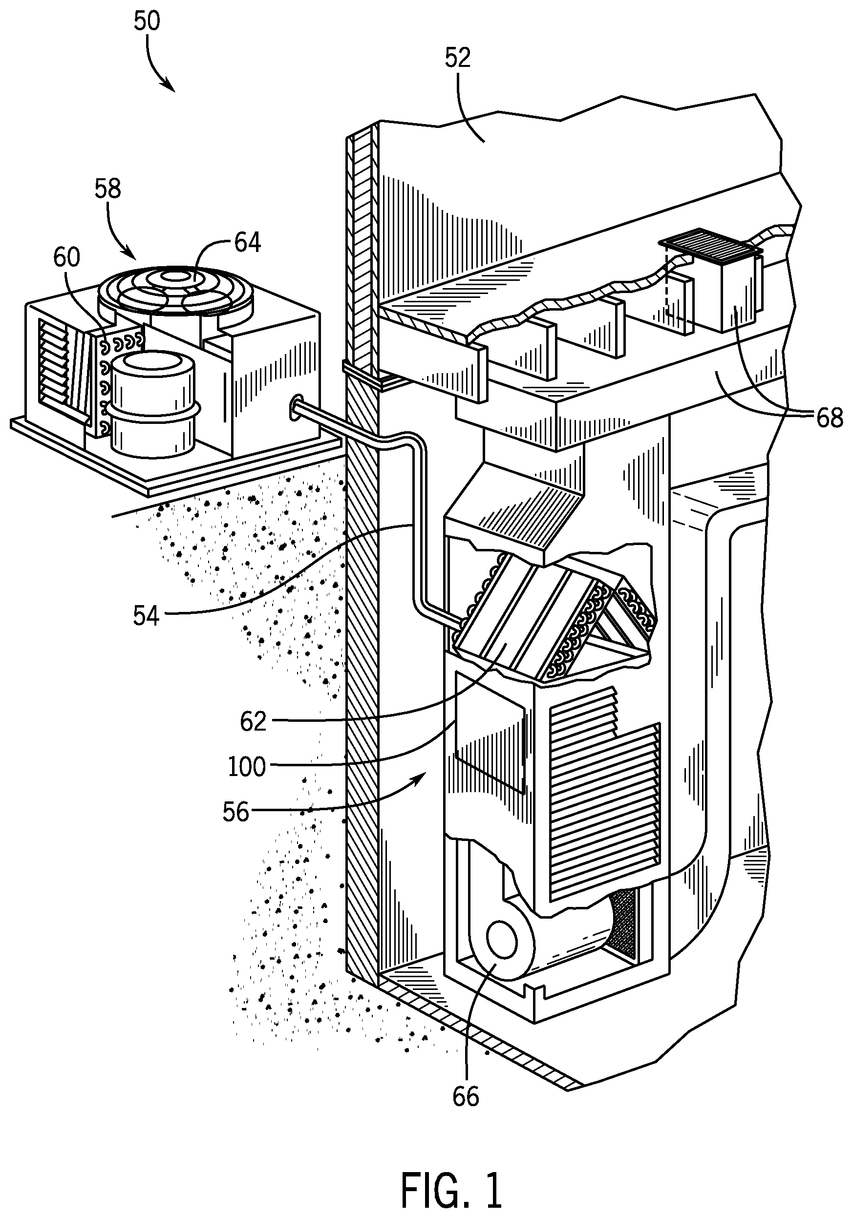 Patent US12320551 — Variable capacity furnace control — Figure 1
